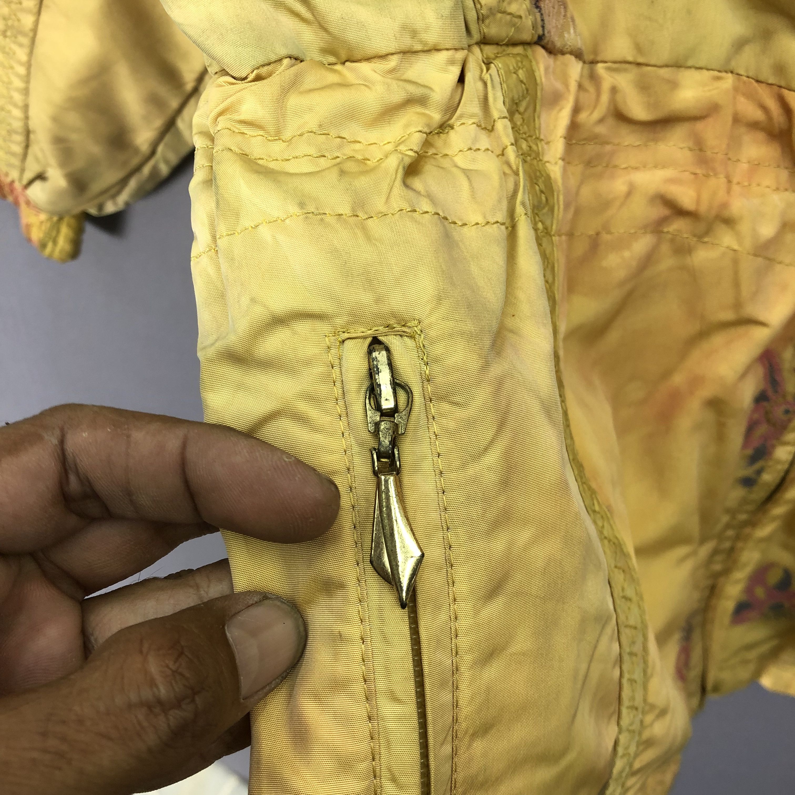 Japanese Brand × Vintage Vintage 90s In Full Flower Donna Franca Puffer Ski Jackets Size US L / EU 52-54 / 3 - 10 Thumbnail