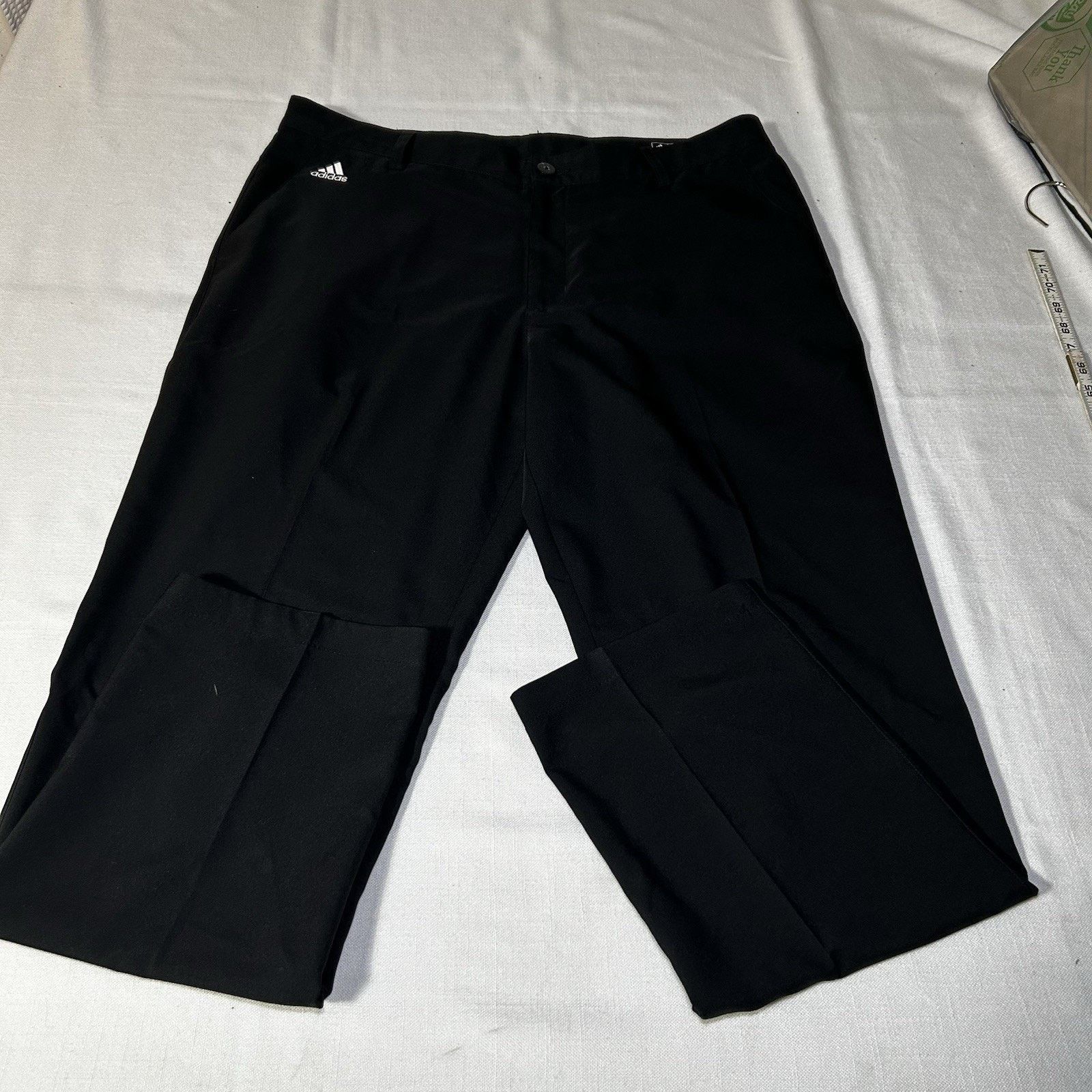 Adidas Adidas Climalite Chino Golf Pants Men 36X32 Black athletic Size US 36 / EU 52 - 1 Thumbnail