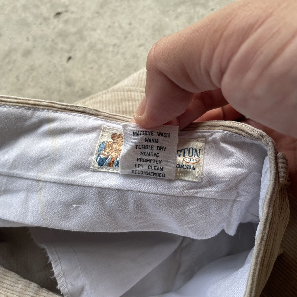 Kennington Ltd. × Vintage W32💥 Vintage Kennington Corduroi Faded Trousers Casual Pants Size US 32 / EU 48 - 7 Thumbnail