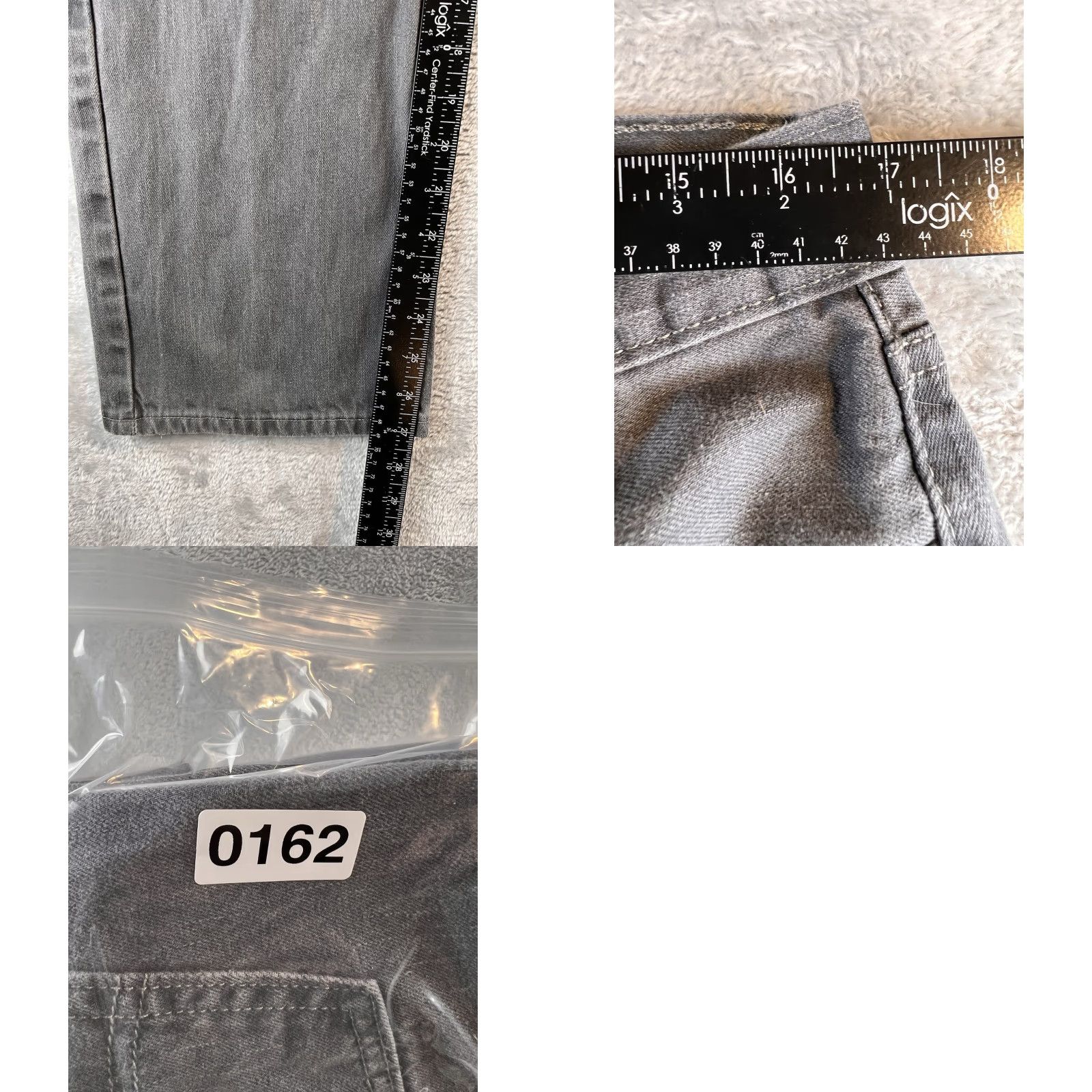 Levi's Levi's Jeans Men 36 36x30 Gray Skinny City Logo 5-Pocket Denim Vintage No Size US 36 / EU 52 - 8 Thumbnail