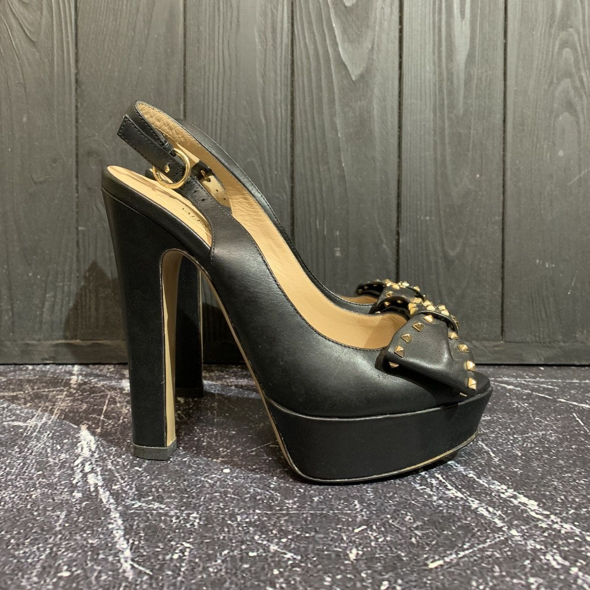 Valentino Valentino Garavani Women’s Leather Heels Size 36 Size US 6 / IT 36 - 1 Thumbnail