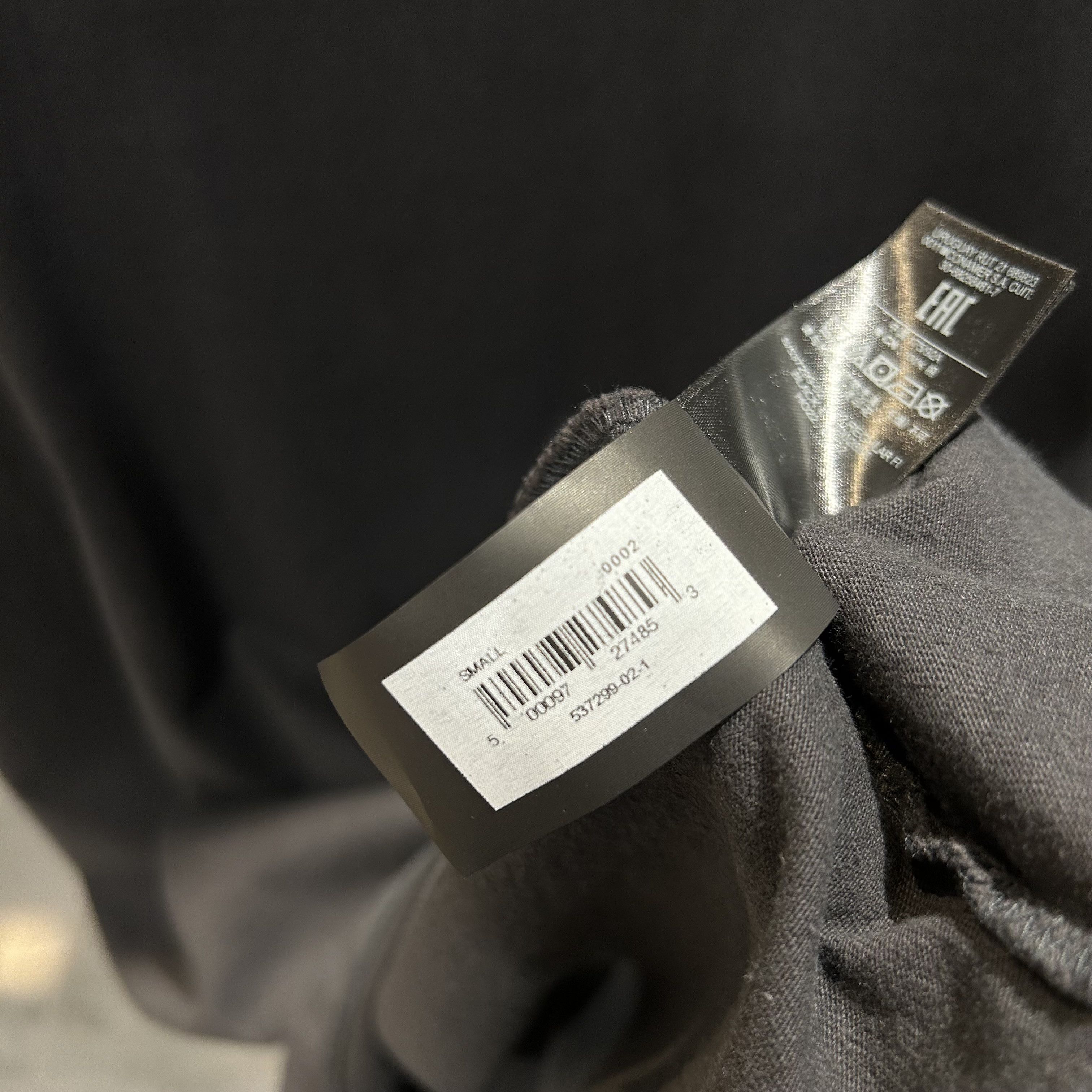 Gap × Yeezy Yeezy x Gap Unreleased Box Tee Black Size US S / EU 44-46 / 1 - 4 Thumbnail