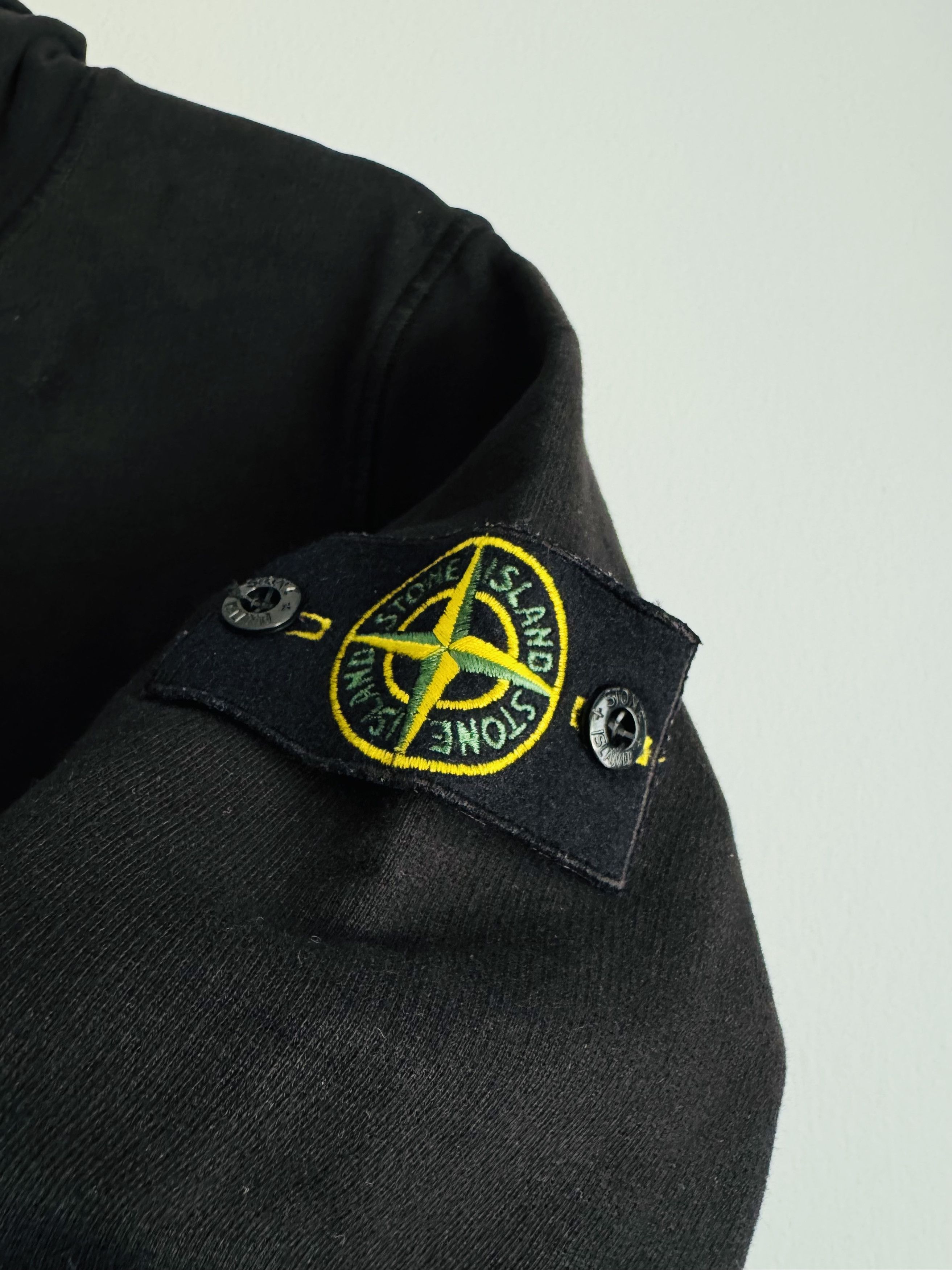 Stone Island Stone Island Garment Dyed Pullover Hoodie Black shadow Size US M / EU 48-50 / 2 - 4 Thumbnail