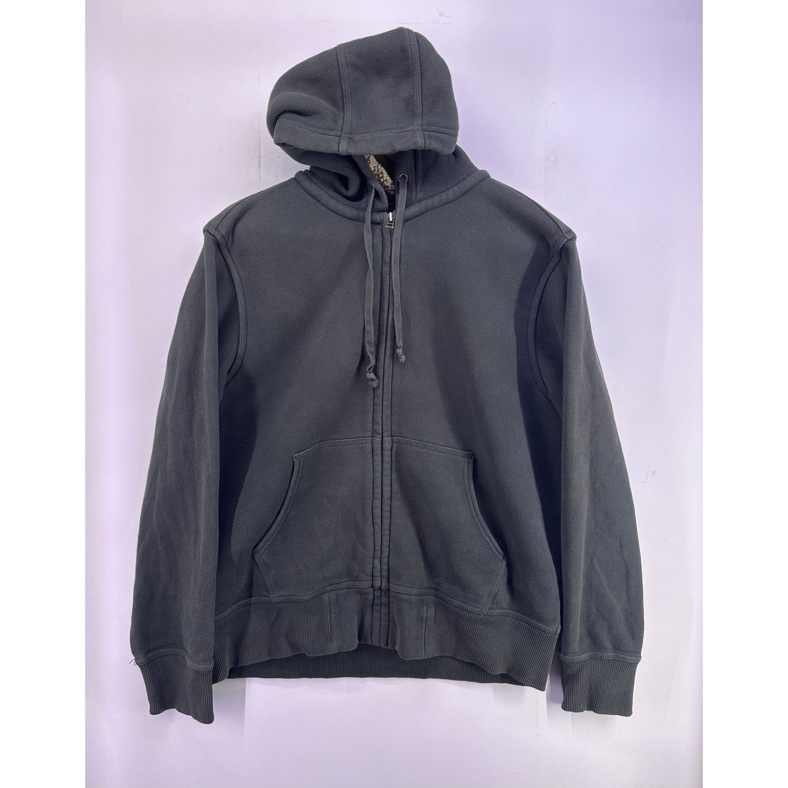 Eddie Bauer Eddie Bauer Dark Green thick Zip Up Hoodie Size Large Size US L / EU 52-54 / 3 - 1 Thumbnail