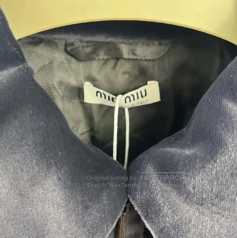 Miu Miu Miu Miu Black Velour Women's Jacket . Size XS / US 0-2 / IT 36-38 - 6 Thumbnail