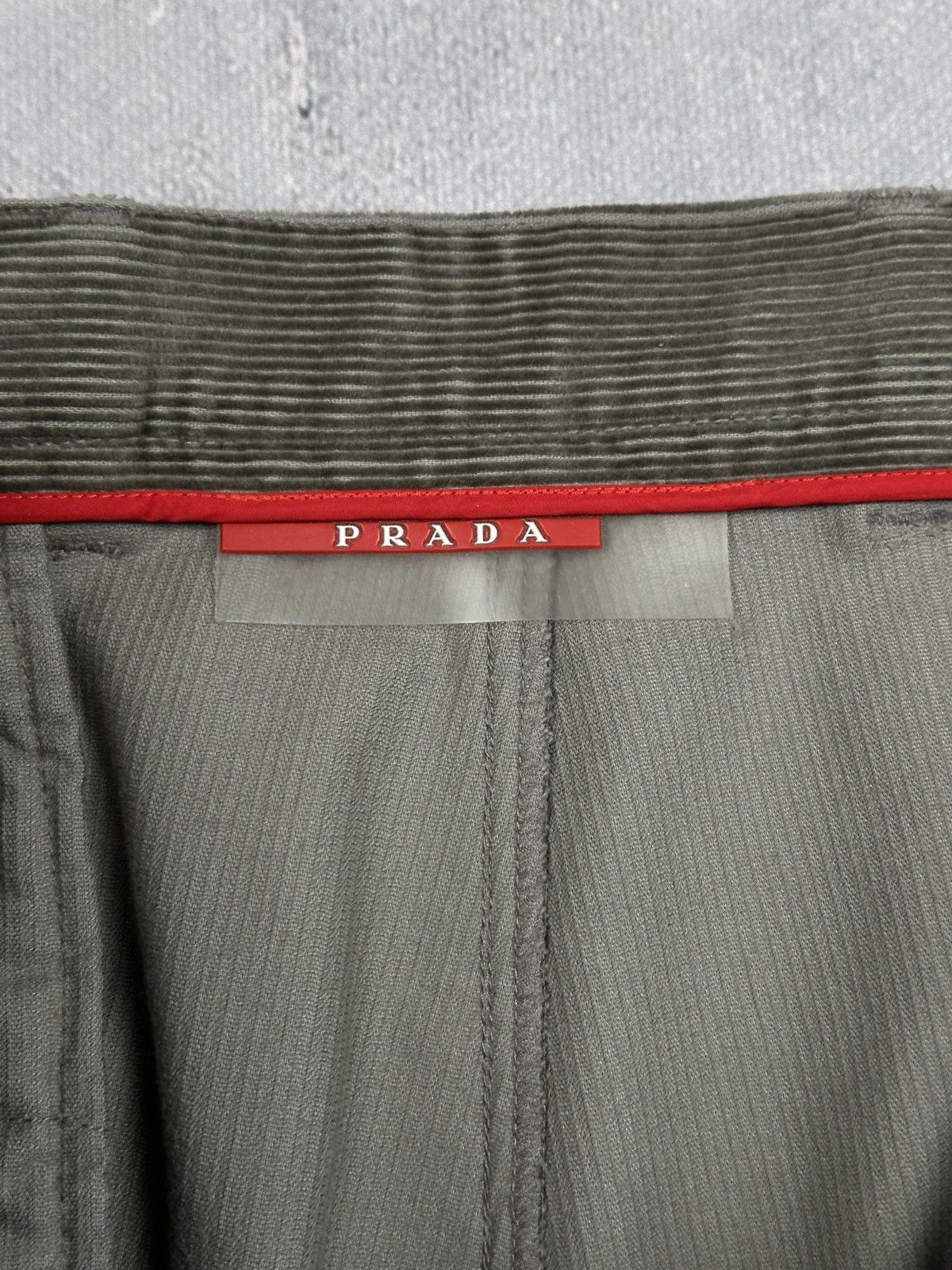Prada Prada Milano Archive Corduroy Pants Olive Green Size US 36 / EU 52 - 15 Thumbnail