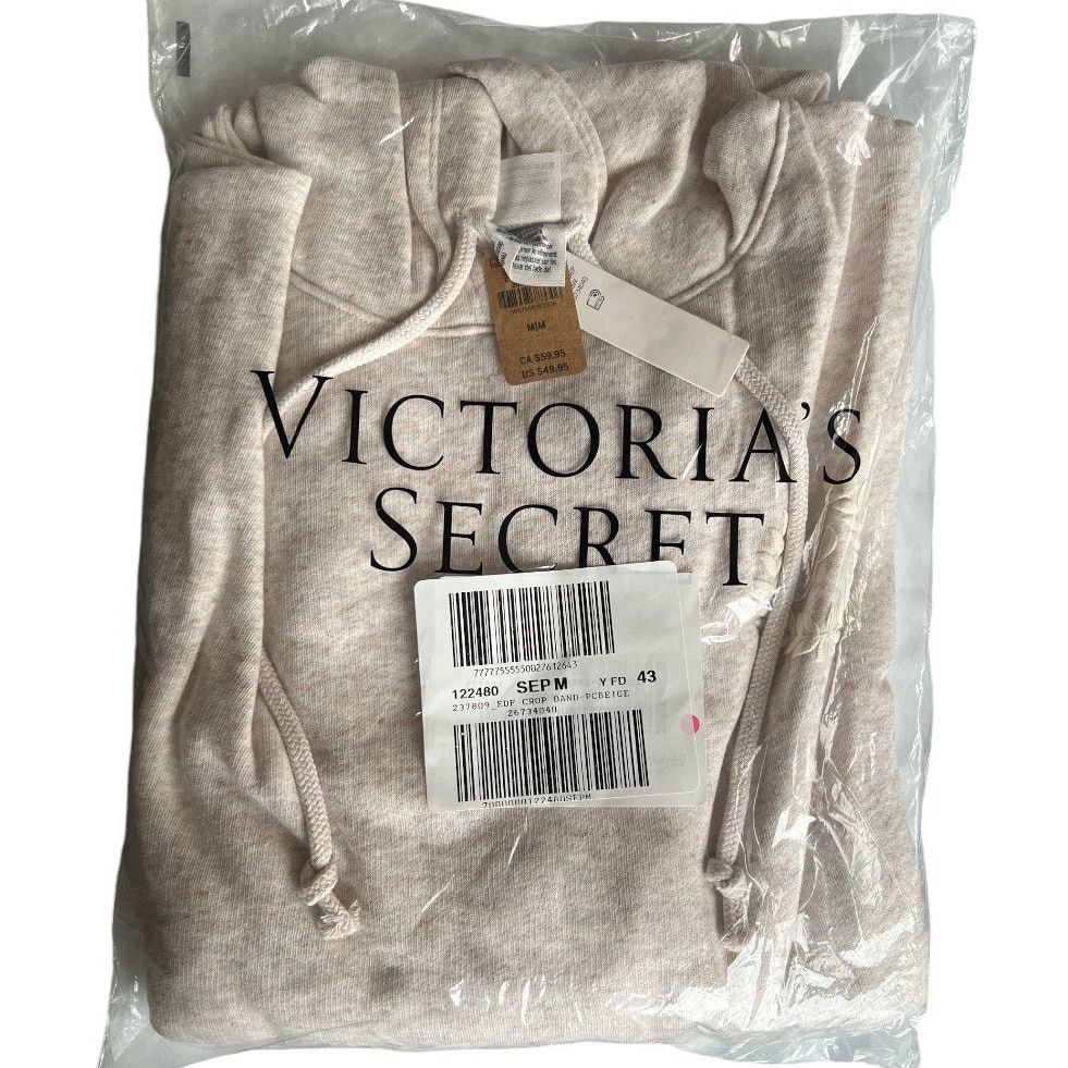 Victoria's Secret Victoria's Secret Pink Everyday Fleece Cropped Hoodie, M Size M / US 6-8 / IT 42-44 - 12 Thumbnail