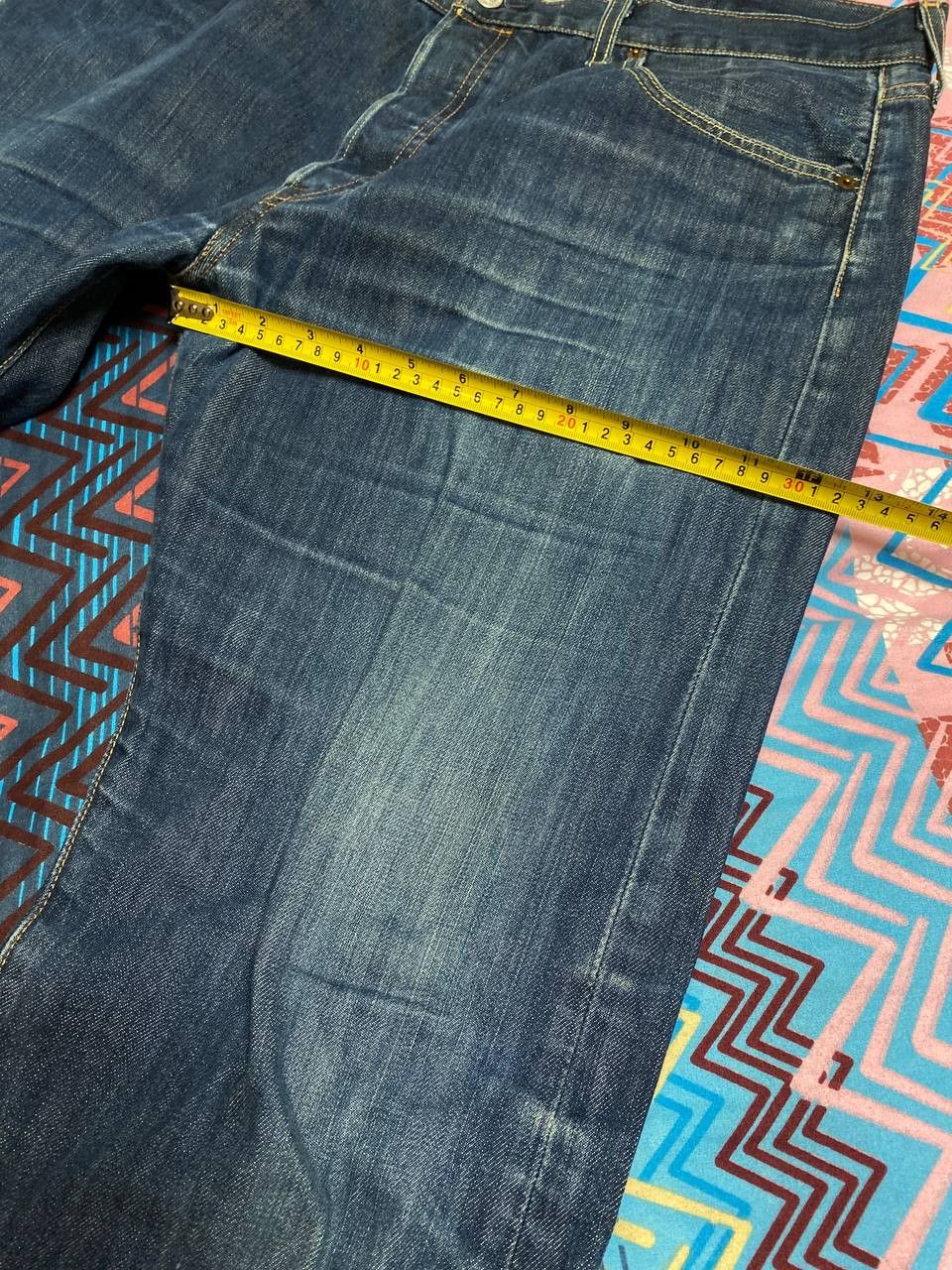 Levi's jeans pants Levi's 501 blue Y2K vintage w38 streetwear Size US 38 / EU 54 - 12 Thumbnail