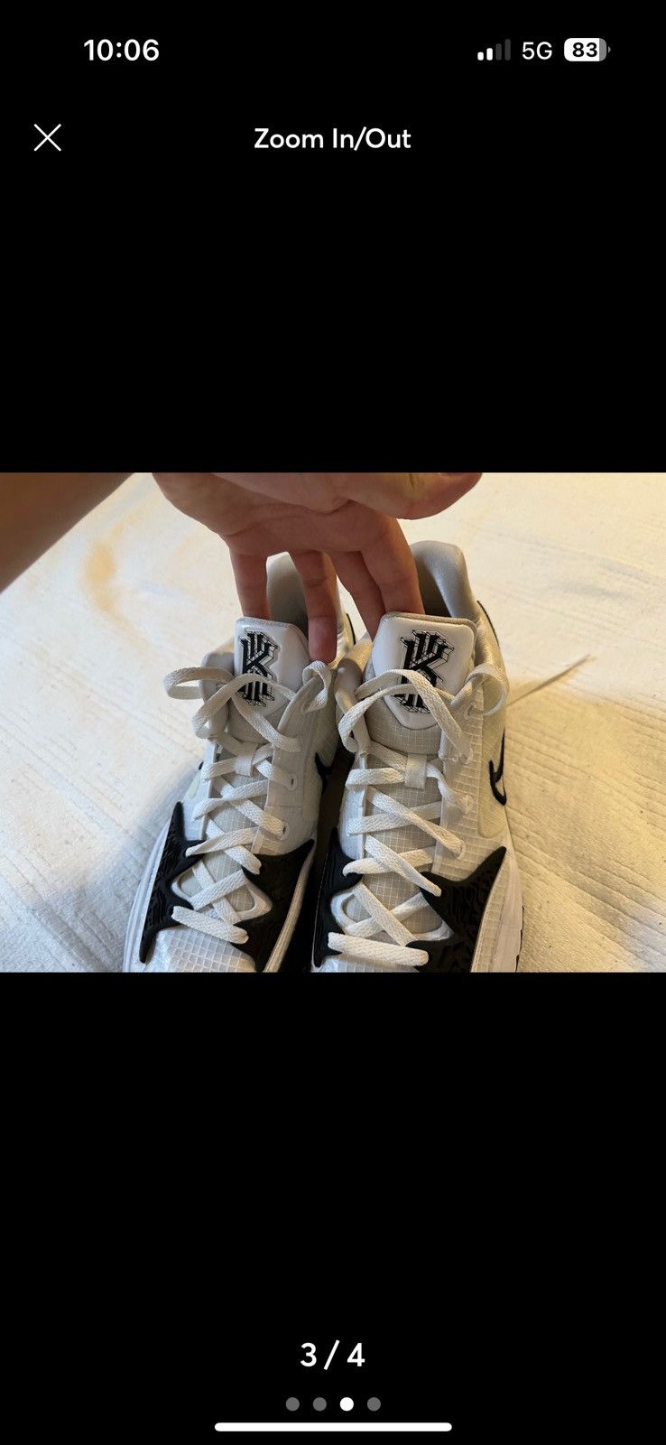 Nike Kyrie 4 Low Size US 11.5 / EU 44-45 - 3 Thumbnail