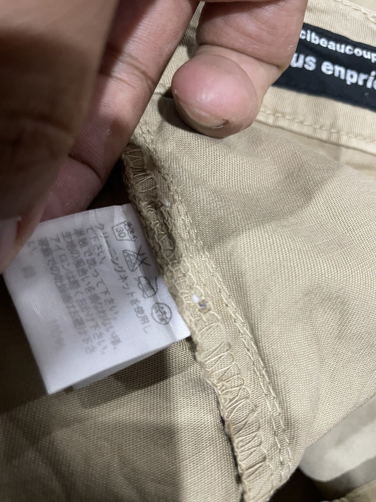 Issey Miyake Jevous Enprie Mercibeaucoup Drop Crotch Pants Size US 30 / EU 46 - 19 Thumbnail