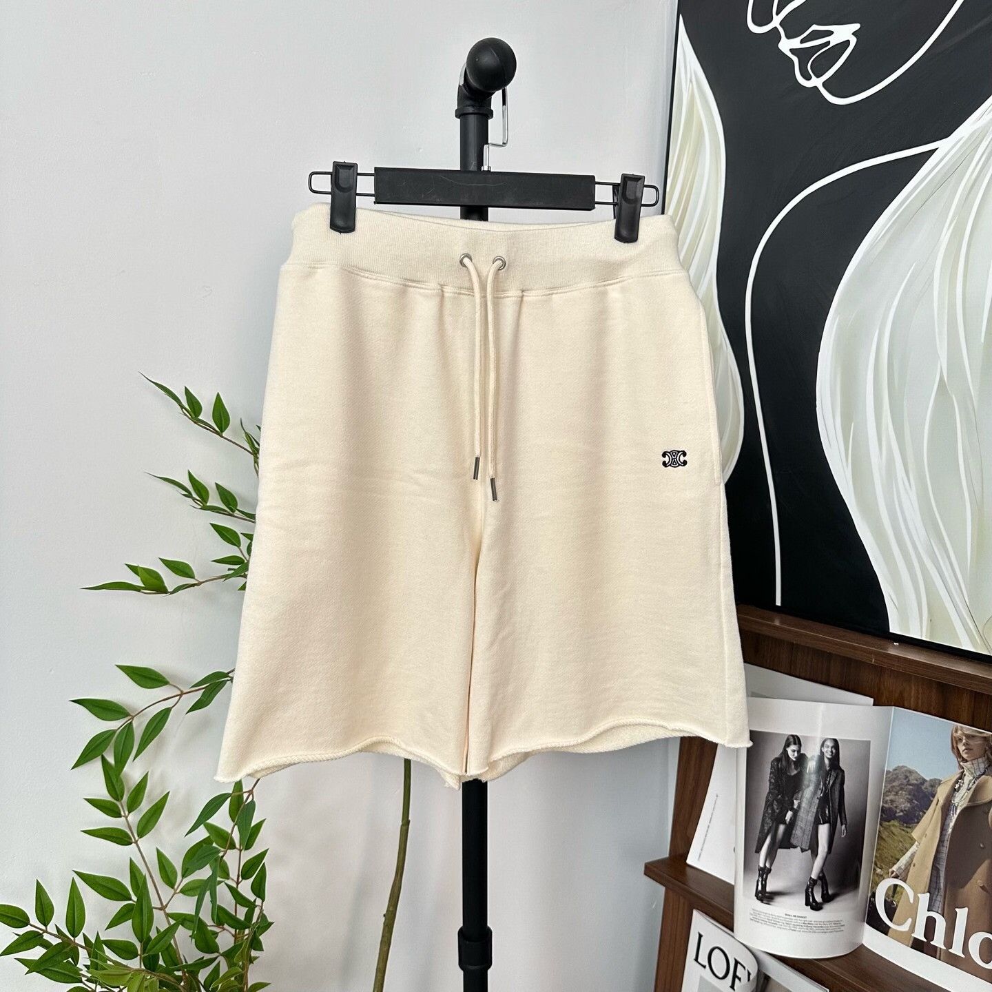 Celine Celine Retro Embroidered Pants 24 Women Size 24" / US 00 / IT 34 - 1 Thumbnail
