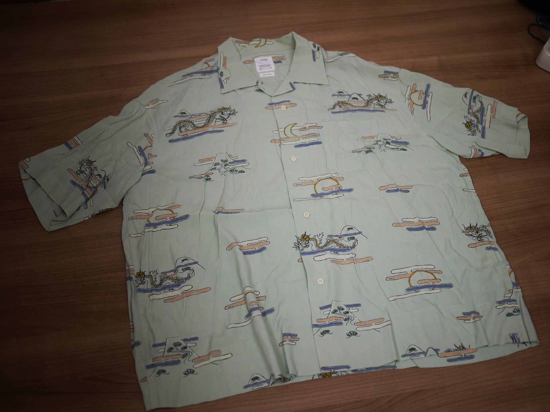 Visvim VISVIM COPA SHIRT LT GREEN used Size US XL / EU 56 / 4 - 2 Thumbnail