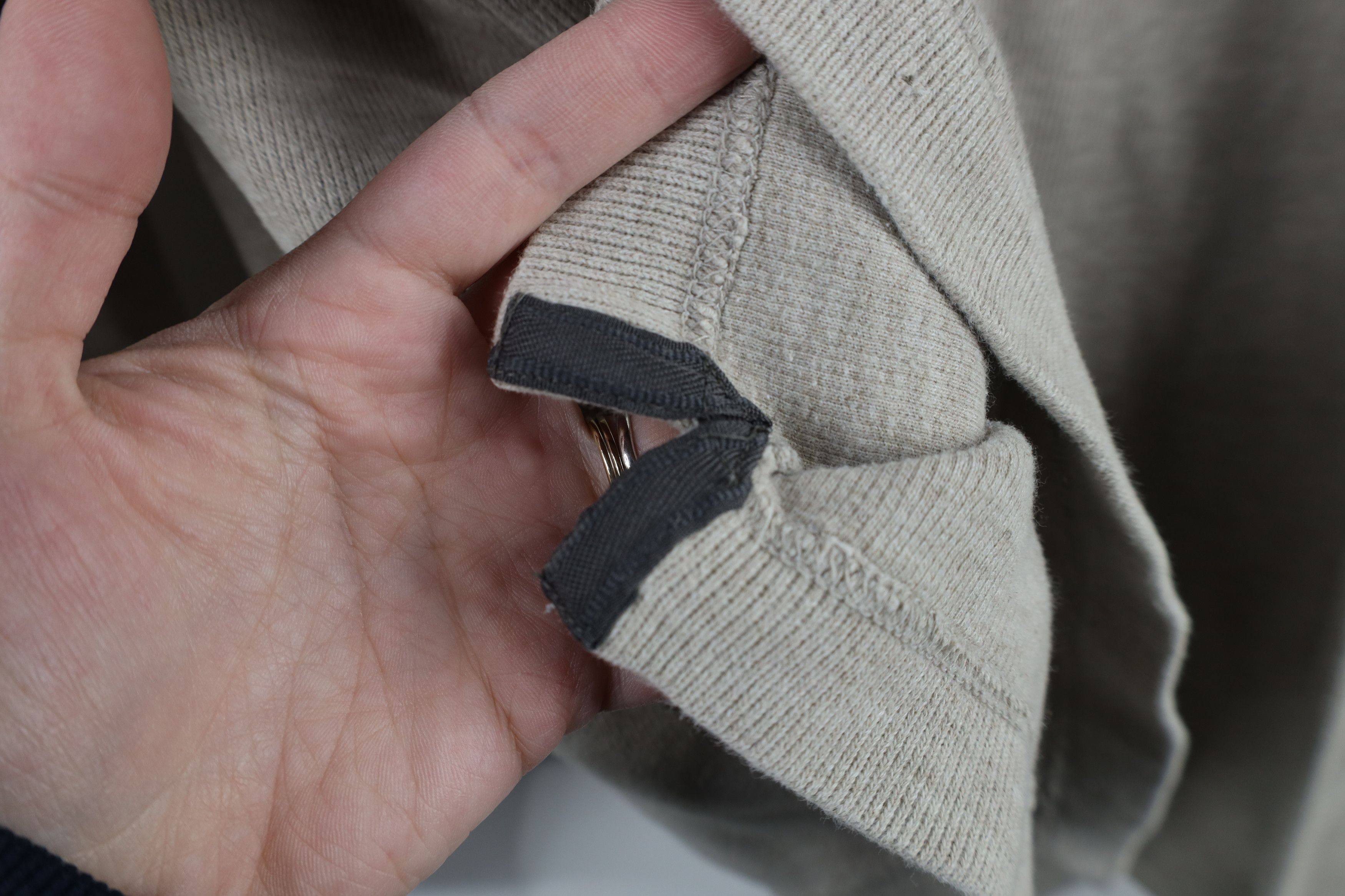 Gap × Vintage Vintage 90s Y2K Gap Cotton Ribbed Knit Long Sleeve T-Shirt Size US XXL / EU 58 / 5 - 7 Thumbnail