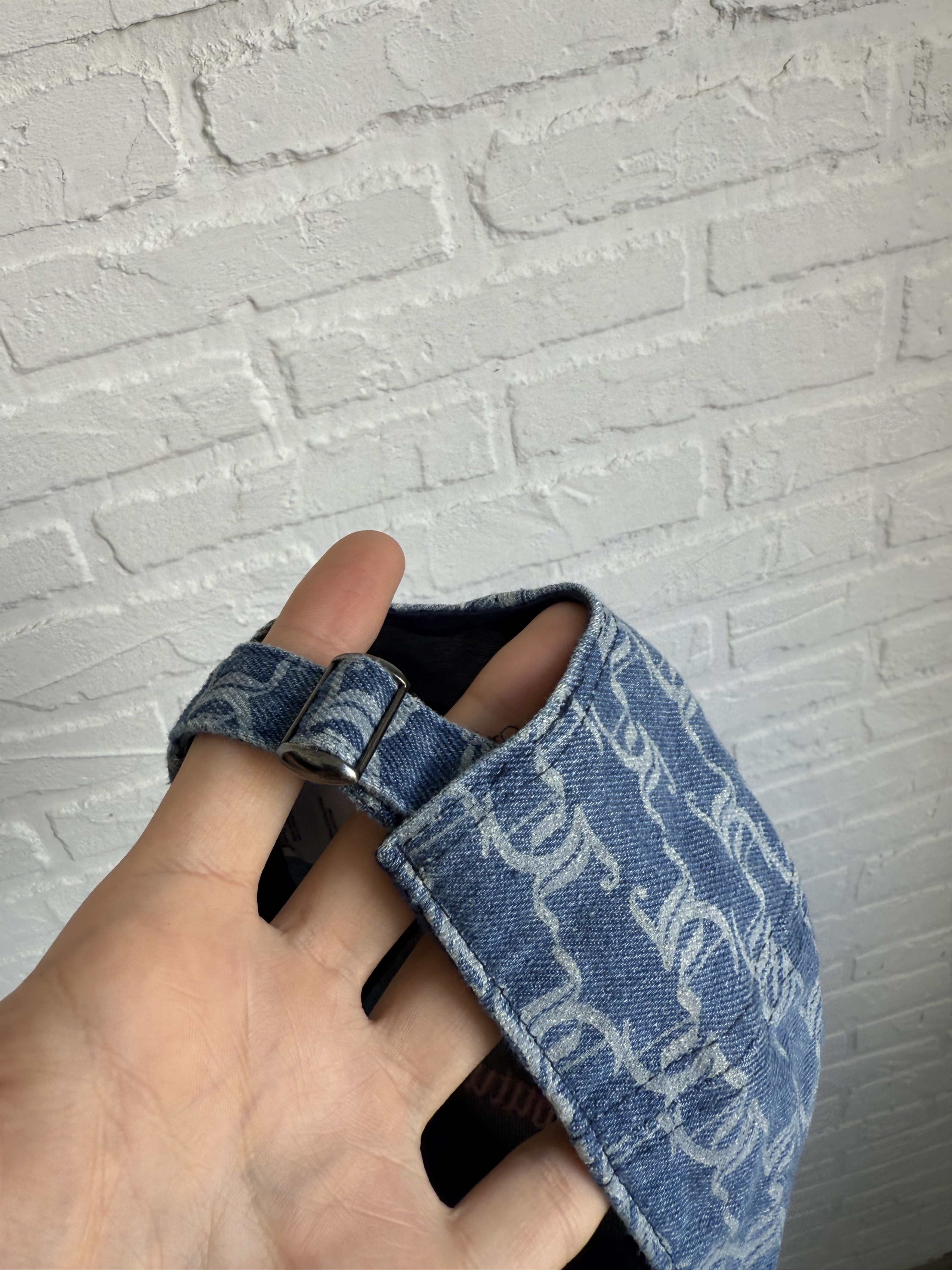 Juicy Couture Y2K Juicy couture monogram denim cap Size ONE SIZE - 5 Thumbnail