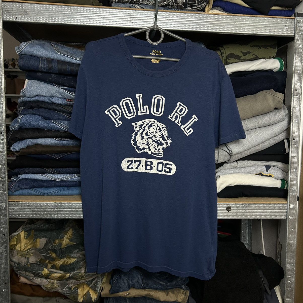 Polo Ralph Lauren Mens Polo Ralph Lauren big logo streetwear y2k tee Size US S / EU 44-46 / 1 - 1 Thumbnail