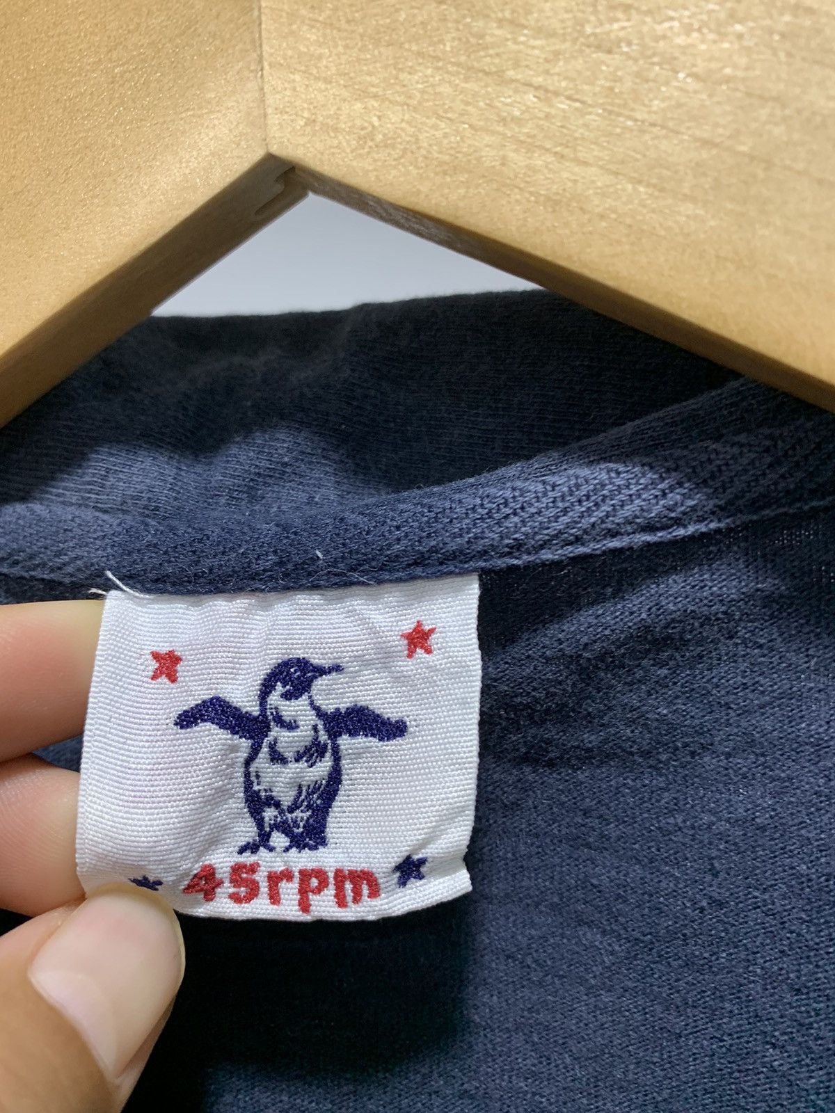 45rpm × Japanese Brand × Vintage Faded Polo Ss 90s Size XS / US 0-2 / IT 36-38 - 5 Thumbnail