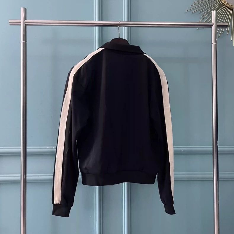 Balenciaga Balenciaga lock embroidery black and white stitching sports Size US S / EU 44-46 / 1 - 2 Thumbnail