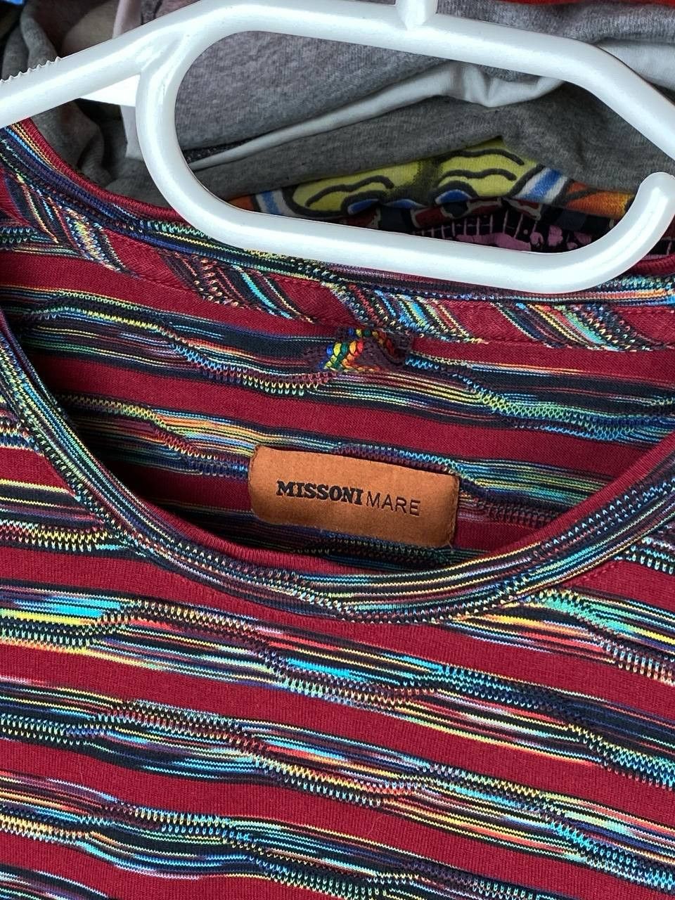 Missoni Missoni Mare Multicolor Knitted Short Sleeve Tee Size US S / EU 44-46 / 1 - 6 Thumbnail