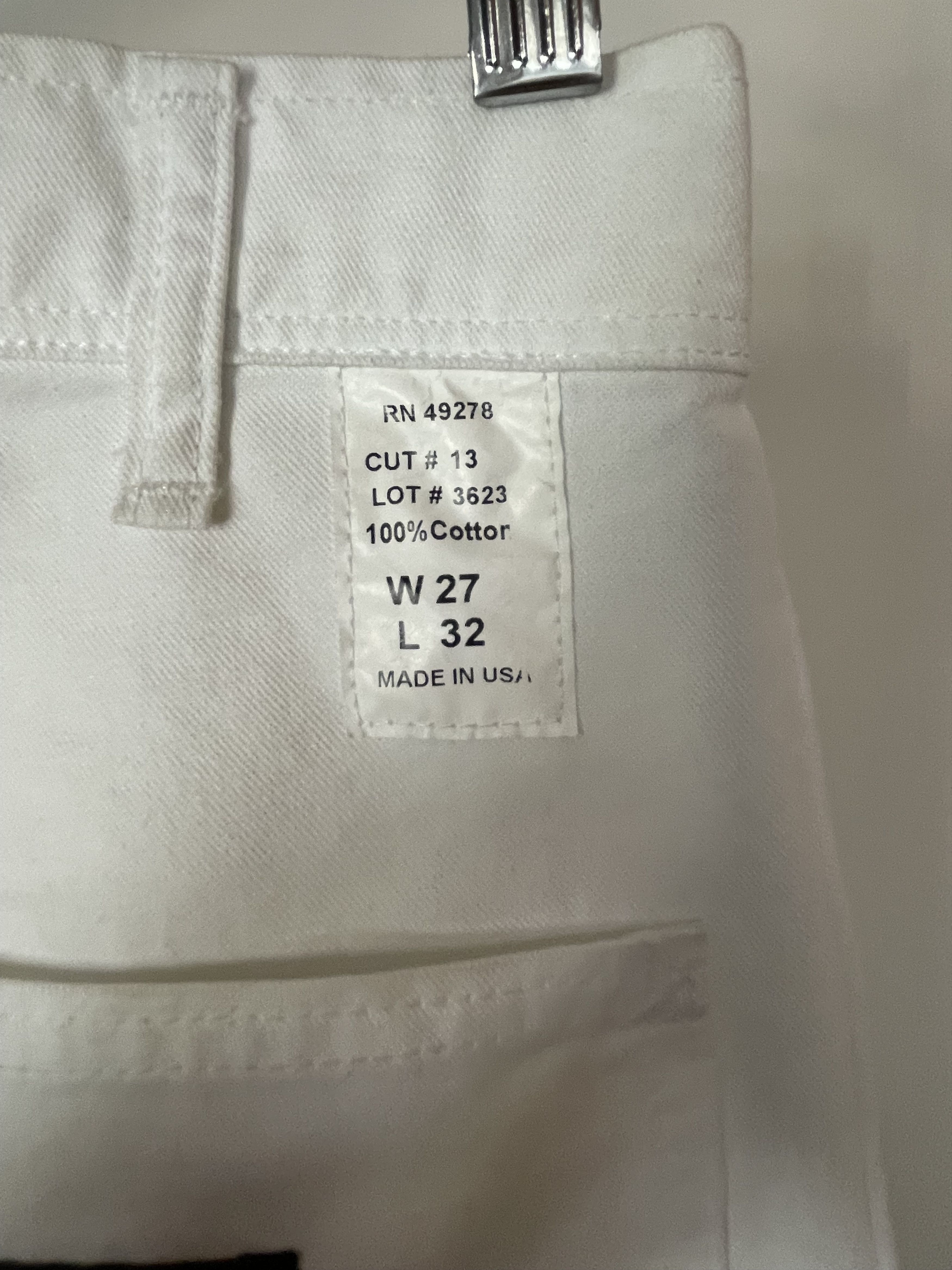 Stan Ray Stan Ray white painter cargo pants Size US 27 - 3 Thumbnail