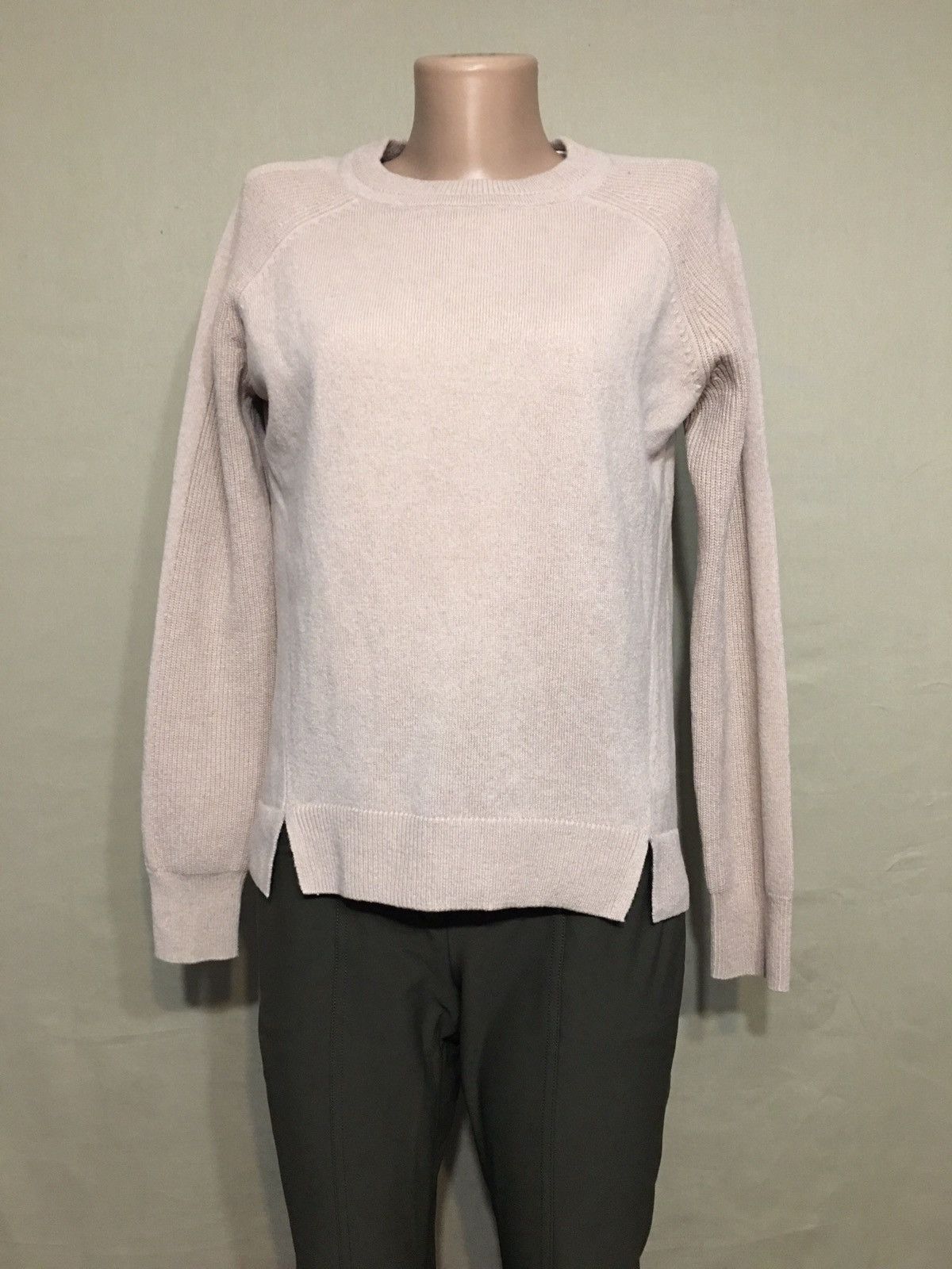 Whistles WHISTLES Pure Cashmere Beige Sweater Size S Size S / US 4 / IT 40 - 1 Thumbnail