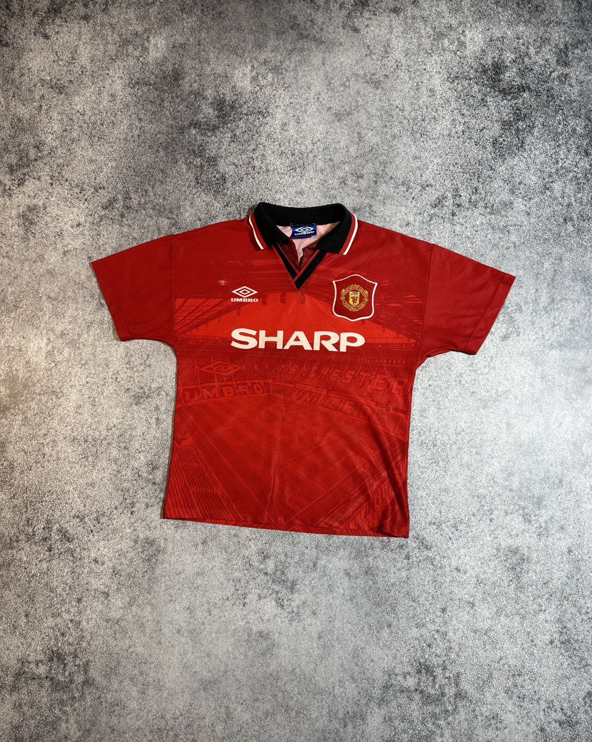 Umbro × Vintage Vintage Umbro Manchester United jersey soccer Blokecore XS Size US XS / EU 42 / 0 - 1 Thumbnail