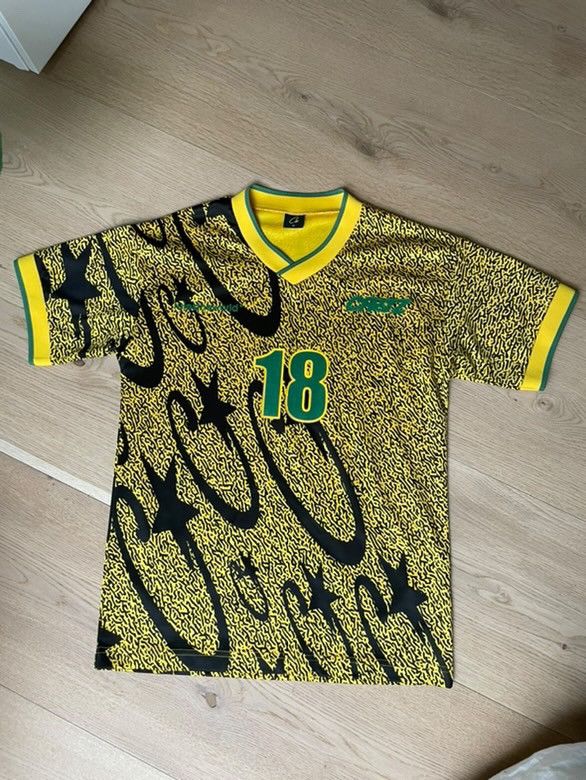 Corteiz Corteiz Carni Stellations Football Jersey 'Yellow