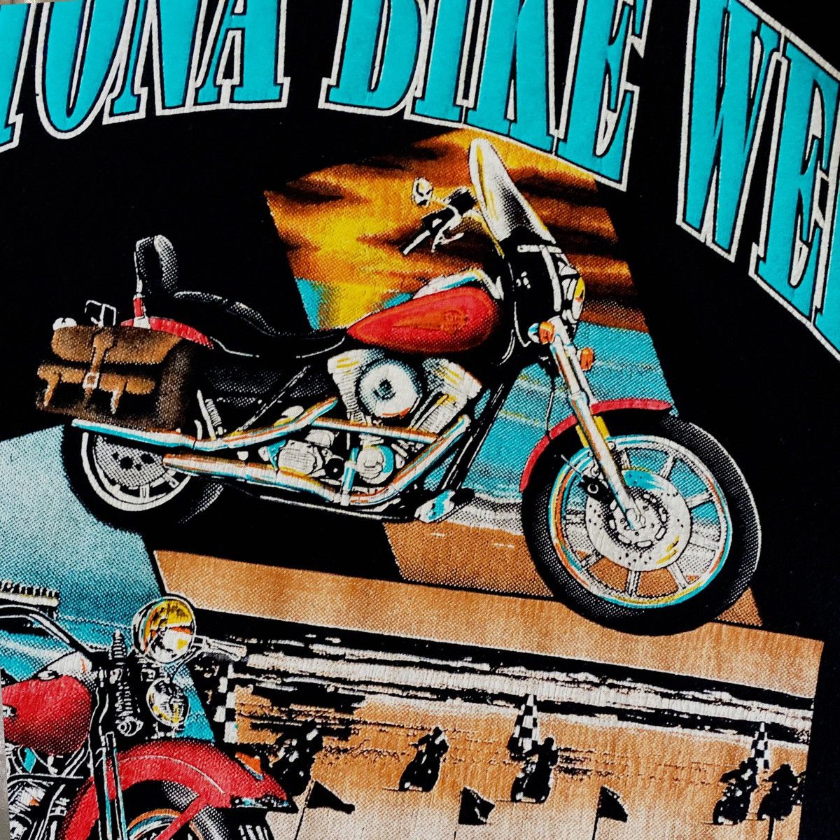 Harley Davidson VINTAGE 1990 HARLEY DAVIDSON TEE Size US L / EU 52-54 / 3 - 3 Thumbnail
