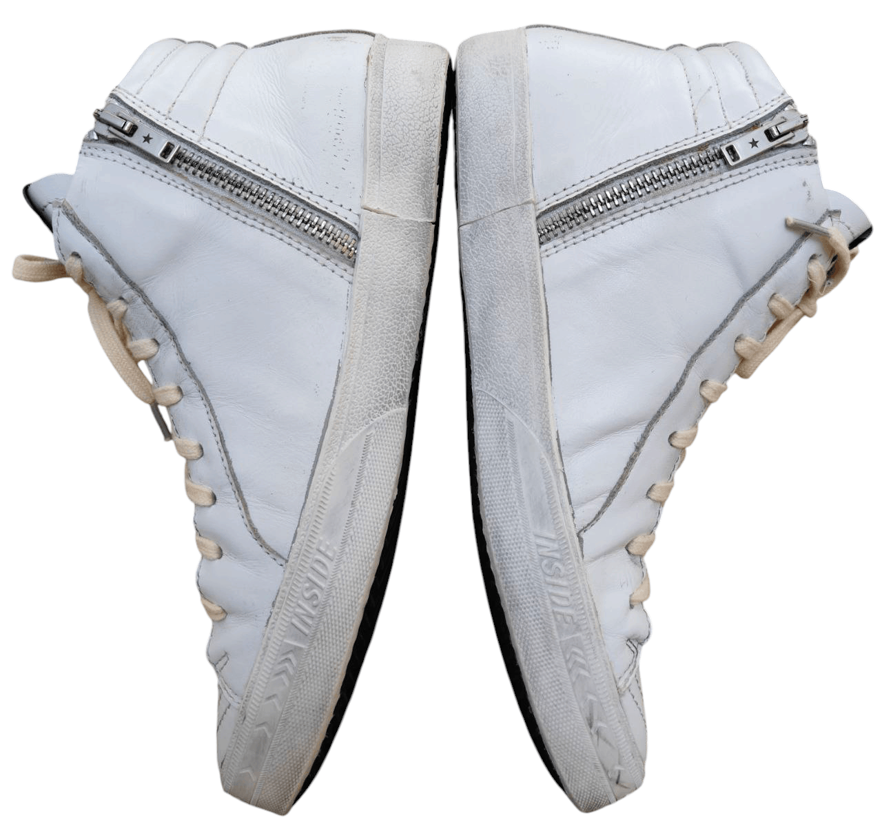 Golden Goose Golden Goose Leather Sneakers Size US 9.5 / IT 39.5 - 3 Thumbnail