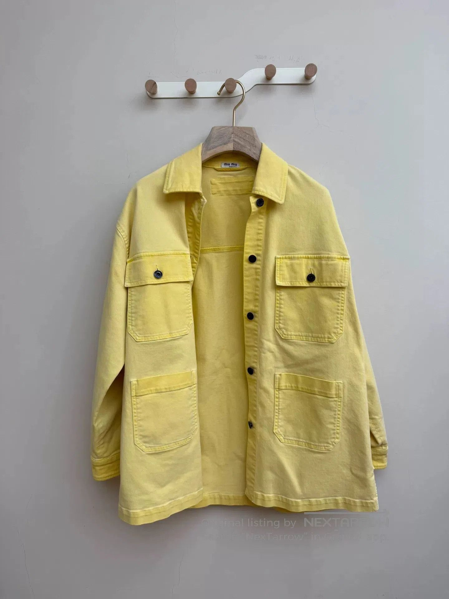 Miu Miu miumiu yellow pocket shirt size 36. Size US S / EU 44-46 / 1 - 4 Thumbnail