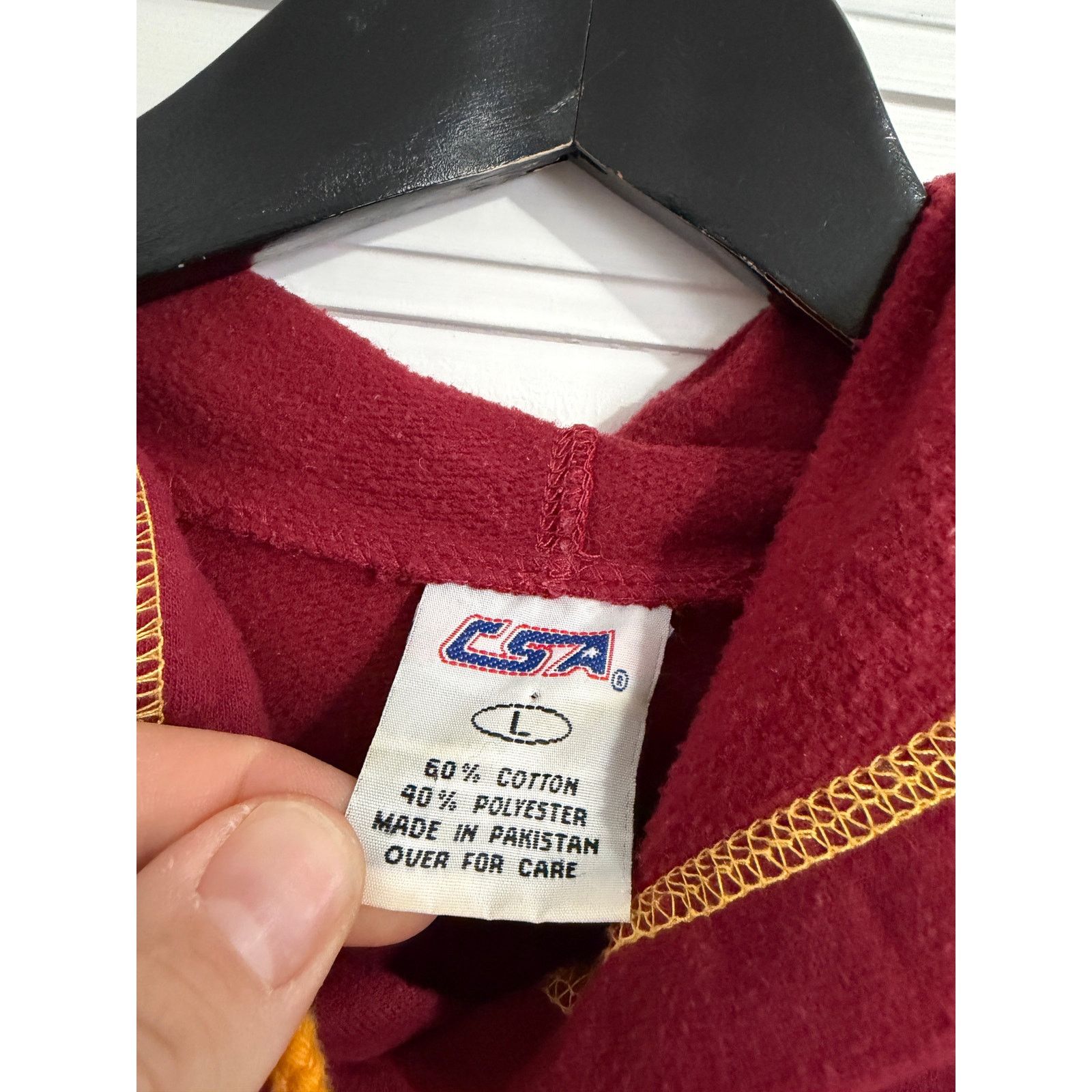 CSA Minnesota Gophers Hoodie Sweatshirt Men's Size Large Size US L / EU 52-54 / 3 - 3 Thumbnail