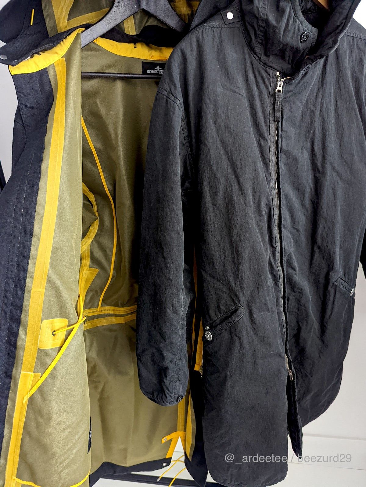 Errolson Hugh 3L DIAGONAL POLY WOOL PARKA $2,983 Size US M / EU 48-50 / 2 - 4 Thumbnail