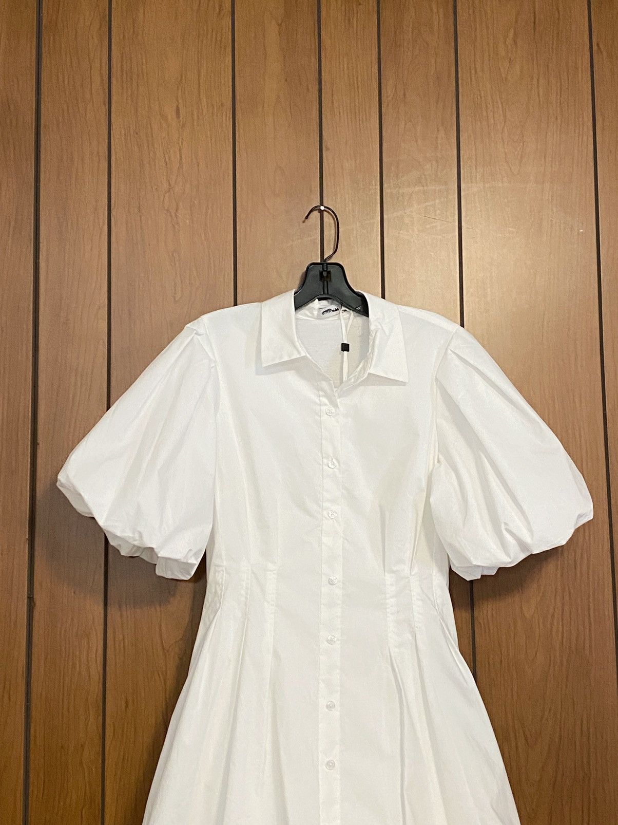 Simkhai SIMKHAI Cleo Puff-Sleeve Minidress size 6 Size M / US 6-8 / IT 42-44 - 7 Thumbnail