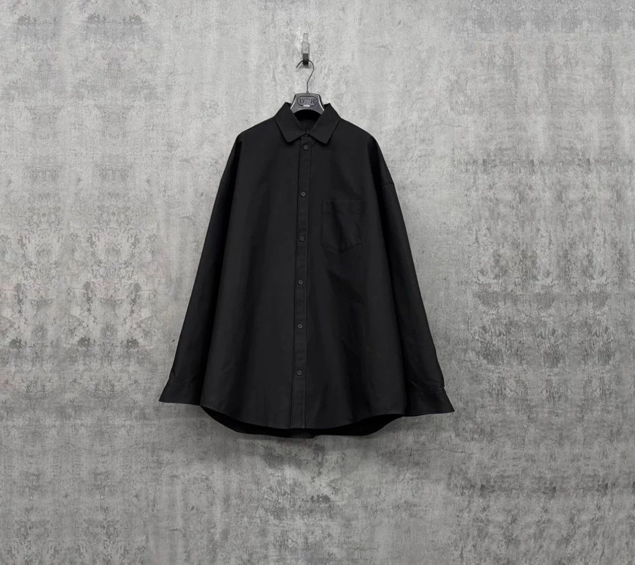 Unused Balenciaga 25kg Heavyweight Button-Down Shirt Jacket