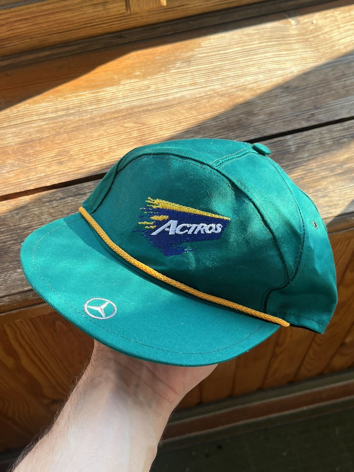 Mercedes-Benz Vintage Cap Mercedes Benz Actros Y2K Size ONE SIZE - 1 Thumbnail