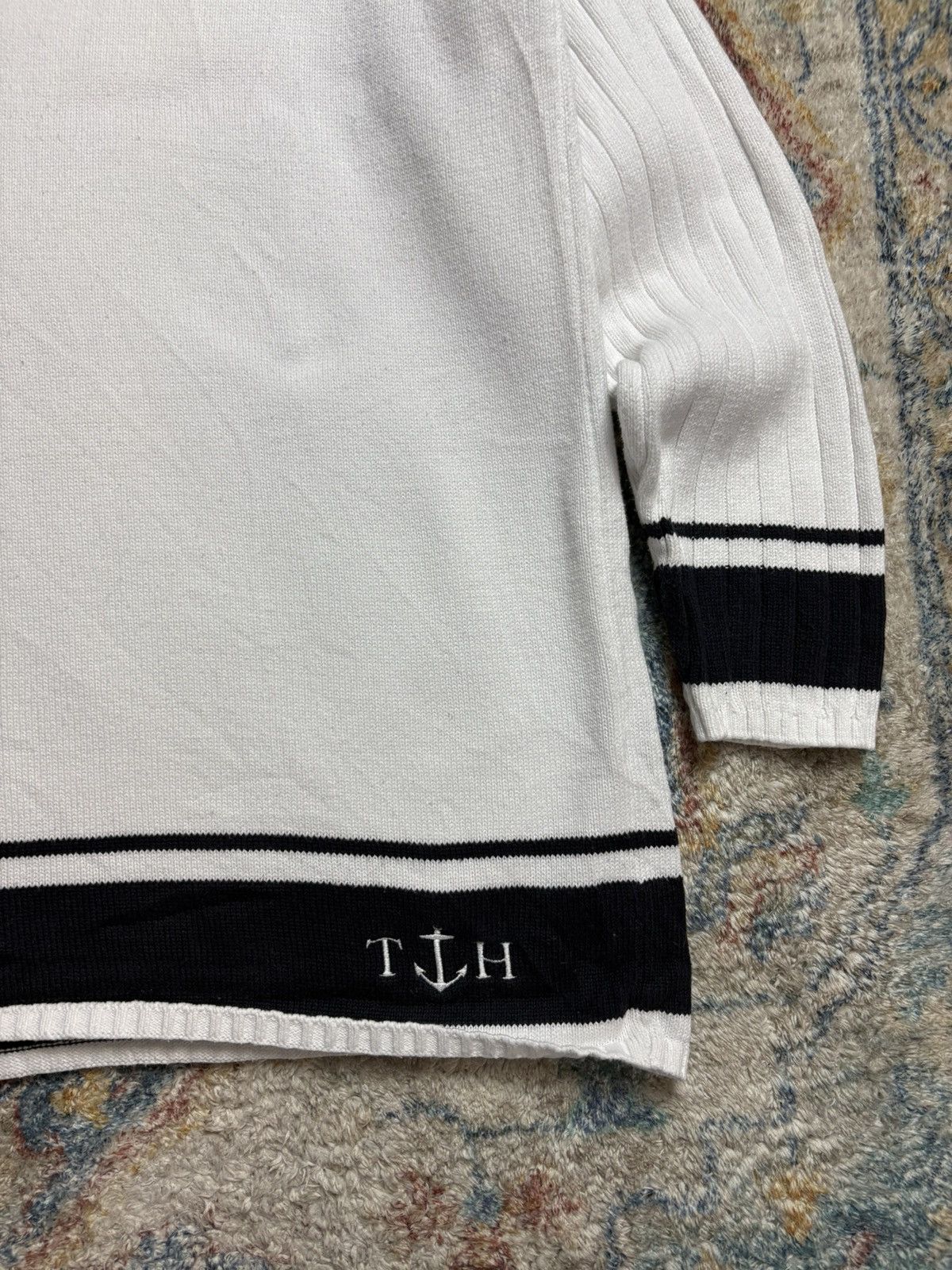 Tommy Hilfiger Vintage Tommy Hilfiger 1/4 Zip-up Sailor Sweater Medium Size US M / EU 48-50 / 2 - 4 Thumbnail