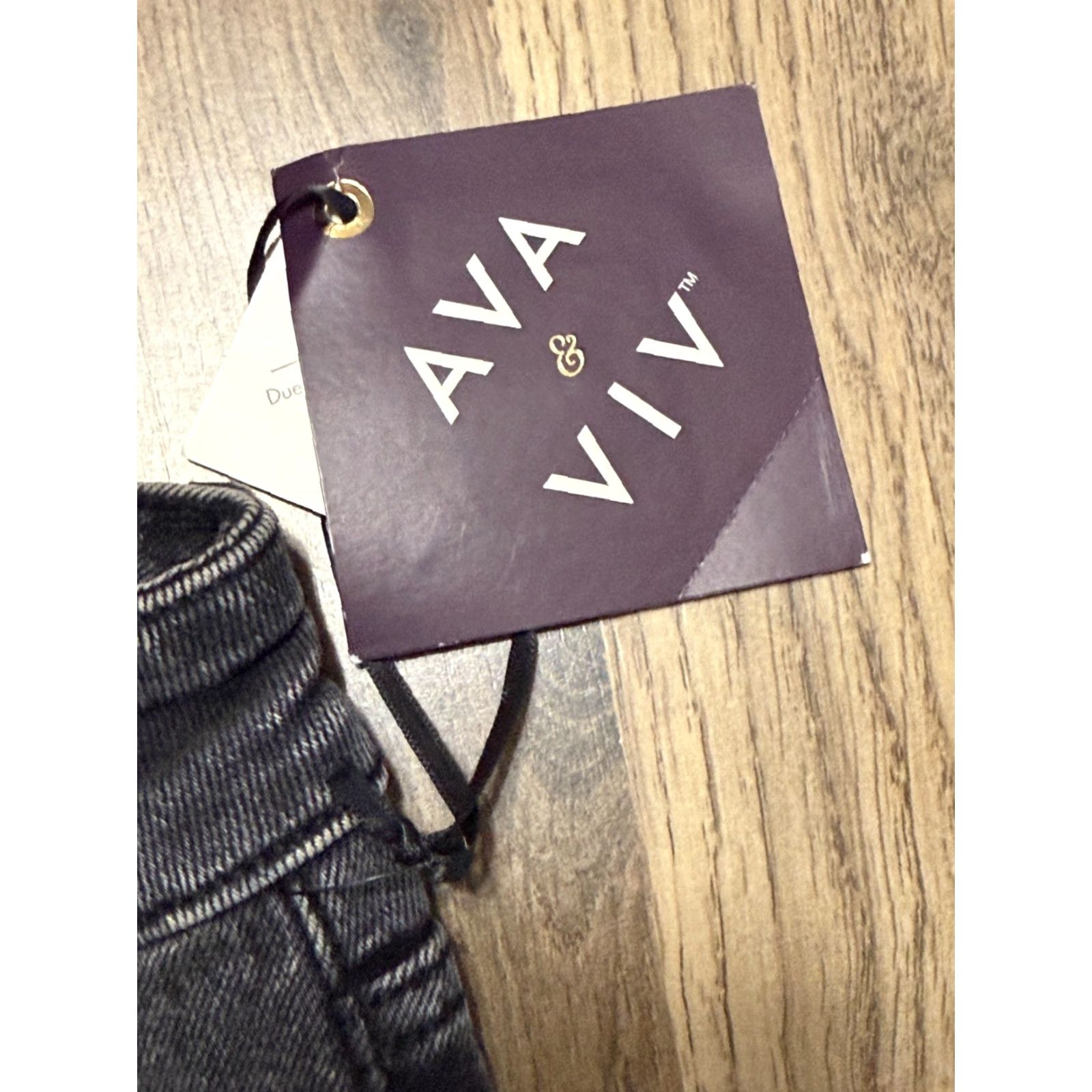 Vintage VINTAGE Ava & Viv Jeans Shirt? Size 38" / US 16 / IT 52 - 6 Thumbnail