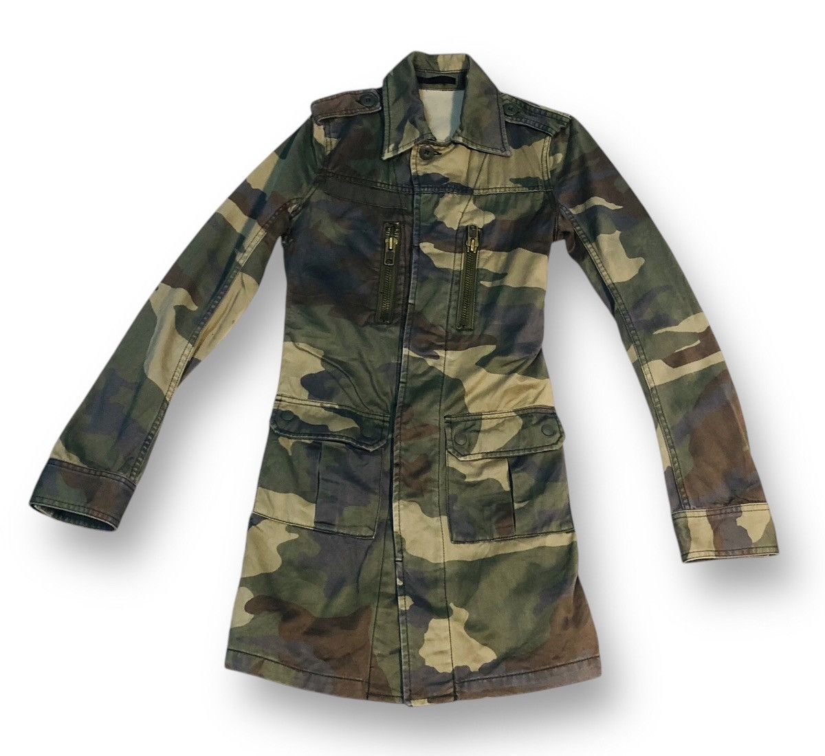 Japanese Brand Moussy Soldier Pattern Jacket (6) Size US M / EU 48-50 / 2 - 1 Thumbnail