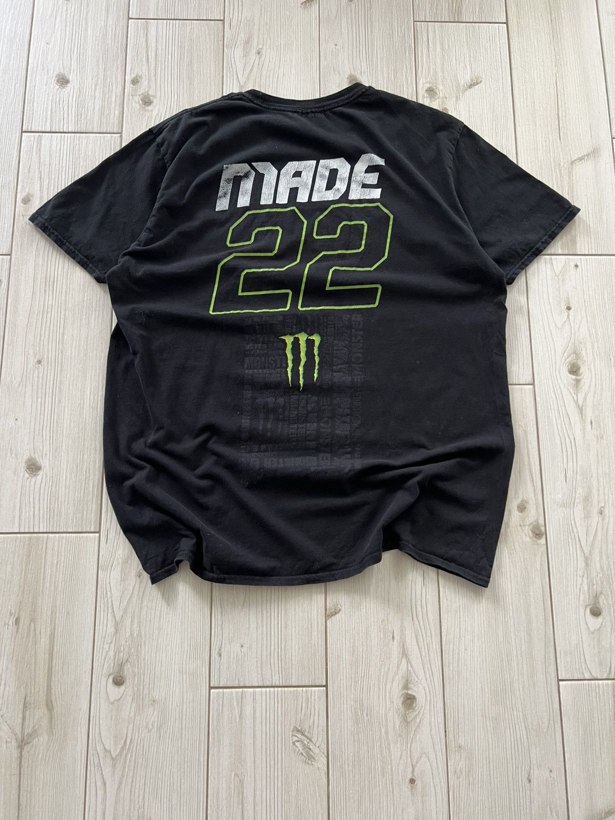 Vintage Vintage Y2K Monster Energy T-Shirt Size US L / EU 52-54 / 3 - 2 Thumbnail