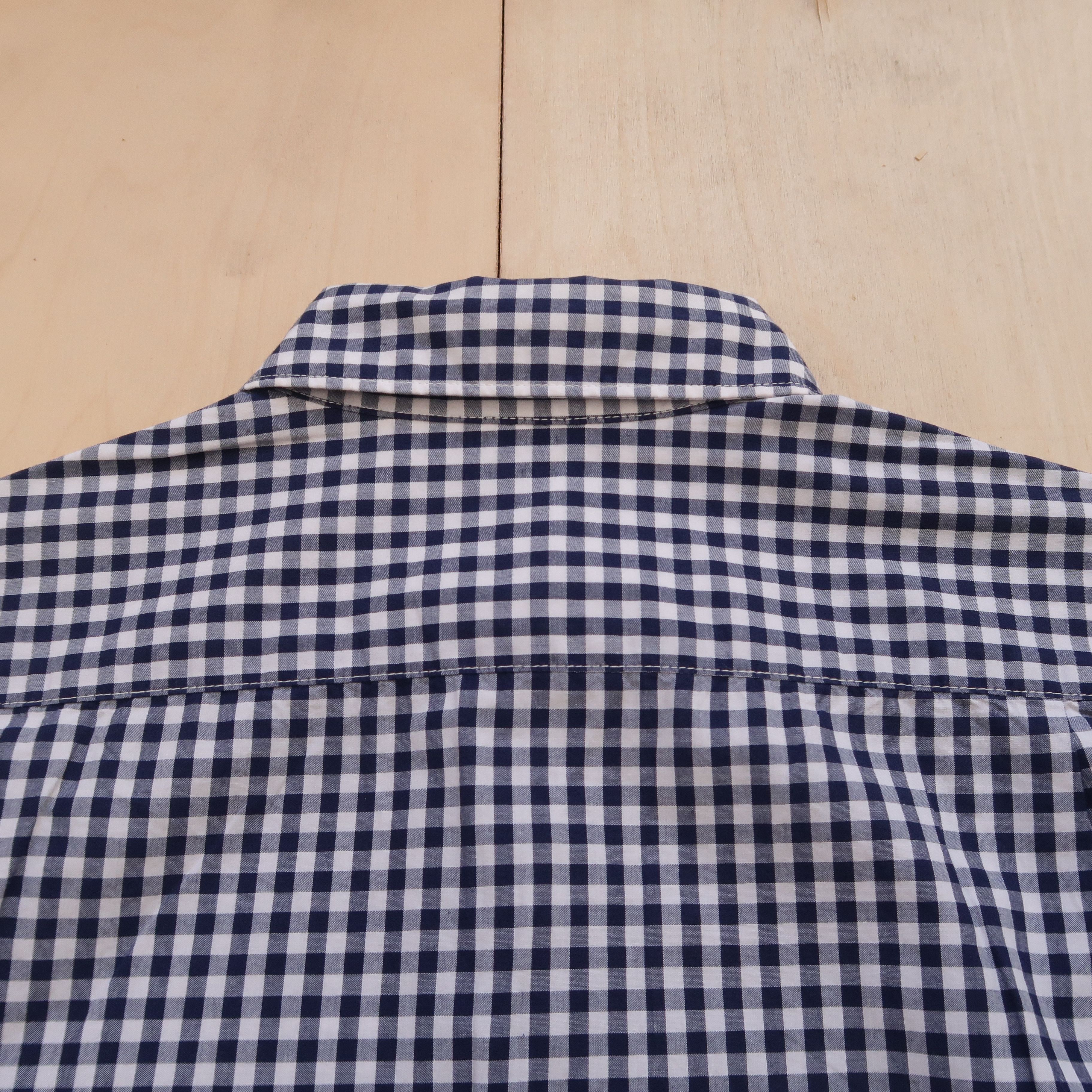 Issey Miyake Vintage Ne-net Issey Miyake Cat Oxford Shirt Gingham Size US S / EU 44-46 / 1 - 16 Thumbnail