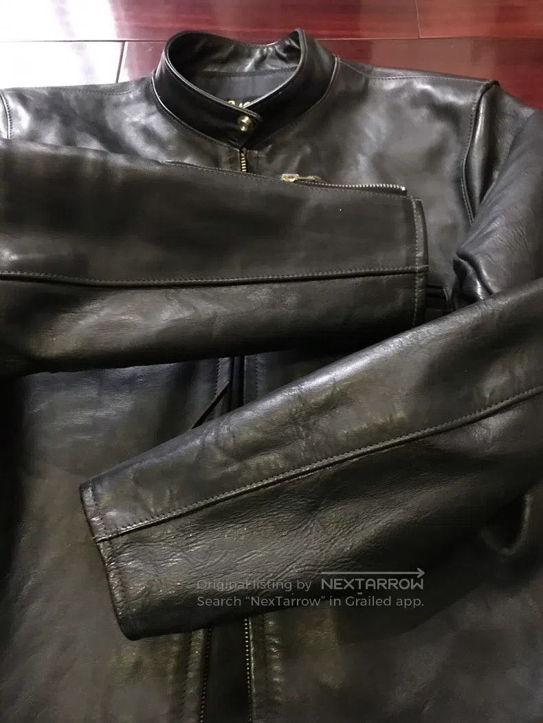 Buco Buco J-100 horseskin locomotive leather coat Size US S / EU 44-46 / 1 - 8 Thumbnail