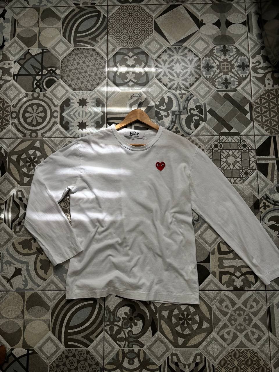 Comme des Garcons Comme des garçons play long sleeve Japanese brand Size XL / US 12-14 / IT 48-50 - 2 Thumbnail