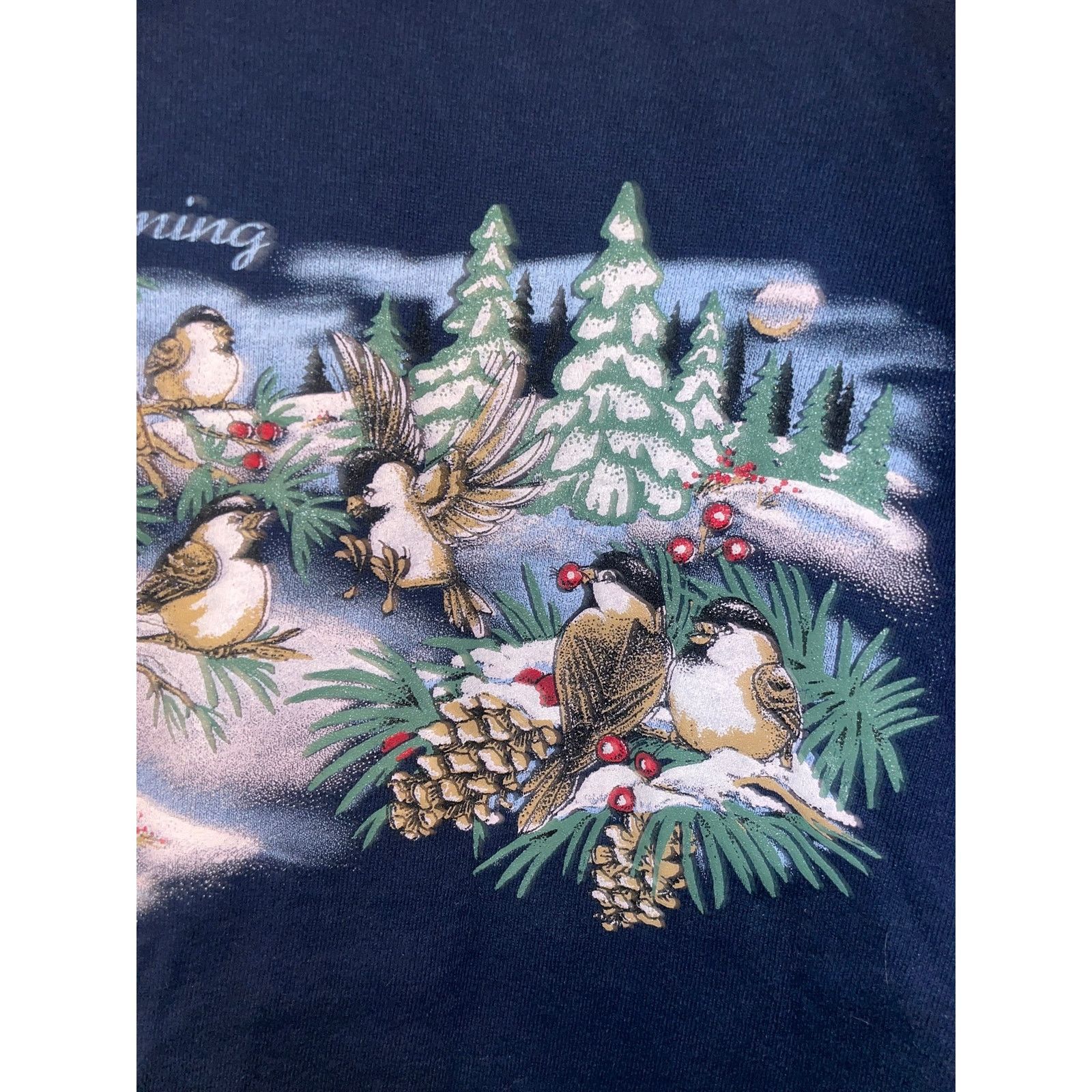 Jerzees Vintage Wyoming Sweatshirt Snow Crewneck Winter VTG 90s M Size US M / EU 48-50 / 2 - 4 Thumbnail