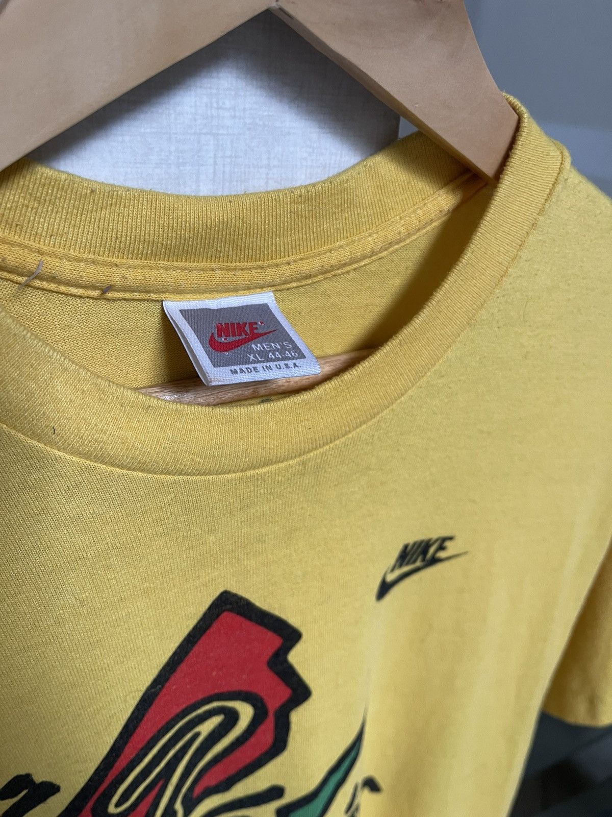Vintage Vintage Nike Run Really Really Fast t shirt 80s Size US XL / EU 56 / 4 - 3 Thumbnail