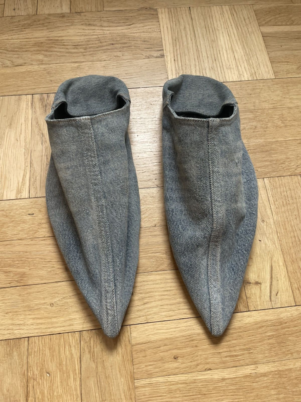 Balenciaga Denim Mules Size US 9 / EU 42 - 5 Thumbnail