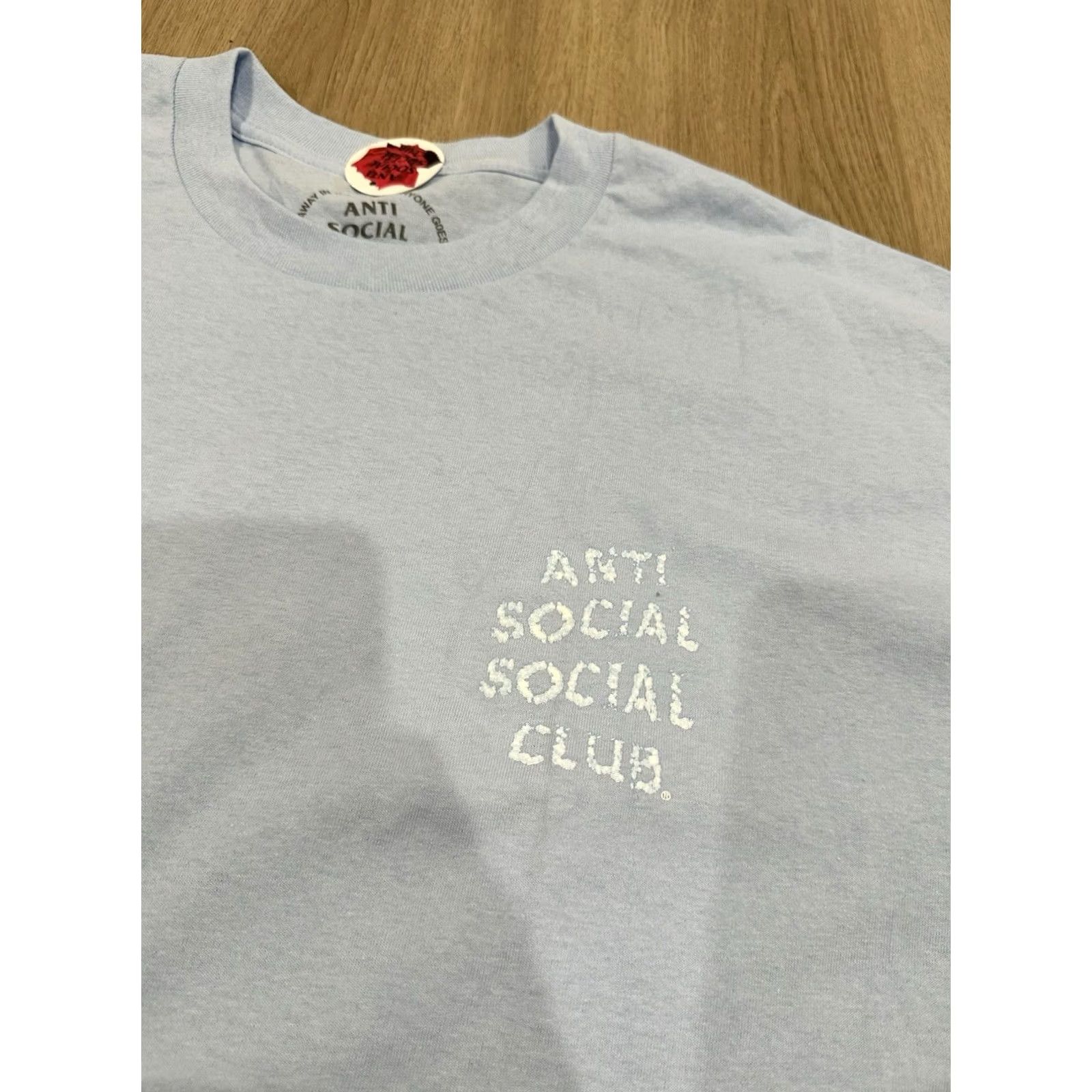 Anti Social Social Club Anti Social Social Club Tee 2XL Blue Partly Cloudy NWT Size US XXL / EU 58 / 5 - 4 Thumbnail
