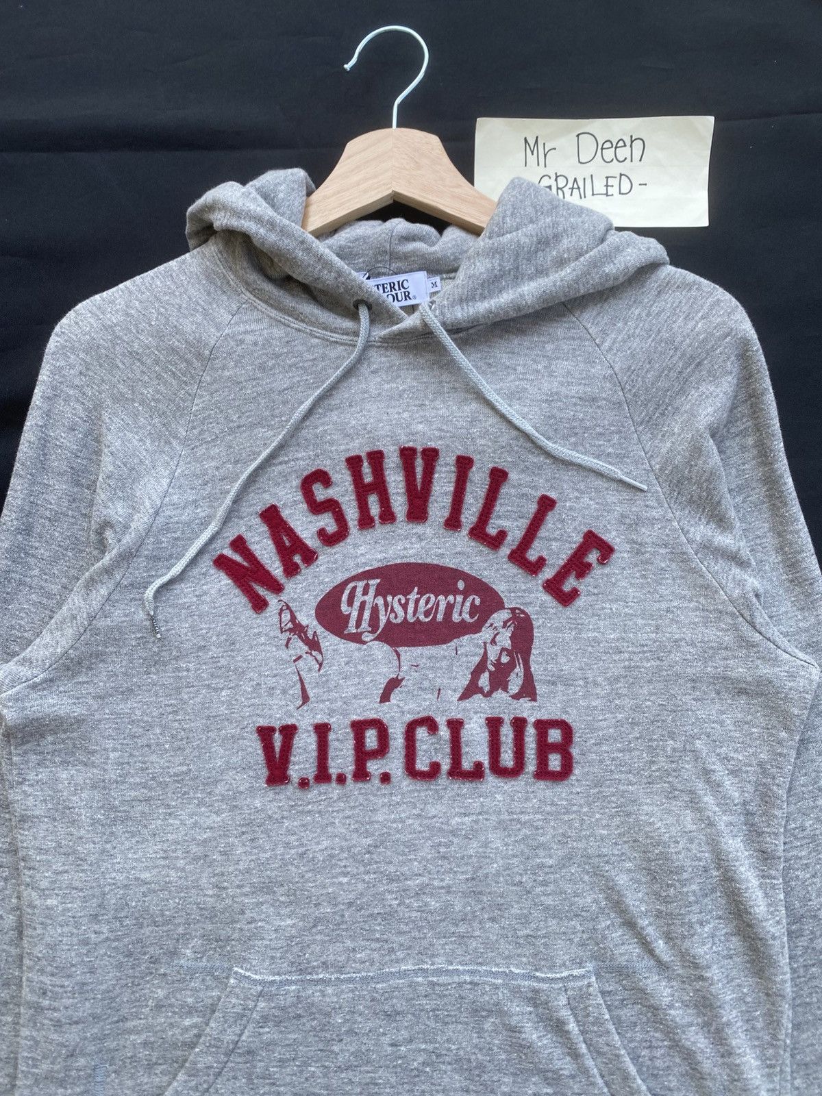Hysteric Glamour Rare HYSTERIC GLAMOUR His Girl Pullover Hoodie Size US M / EU 48-50 / 2 - 1 Thumbnail