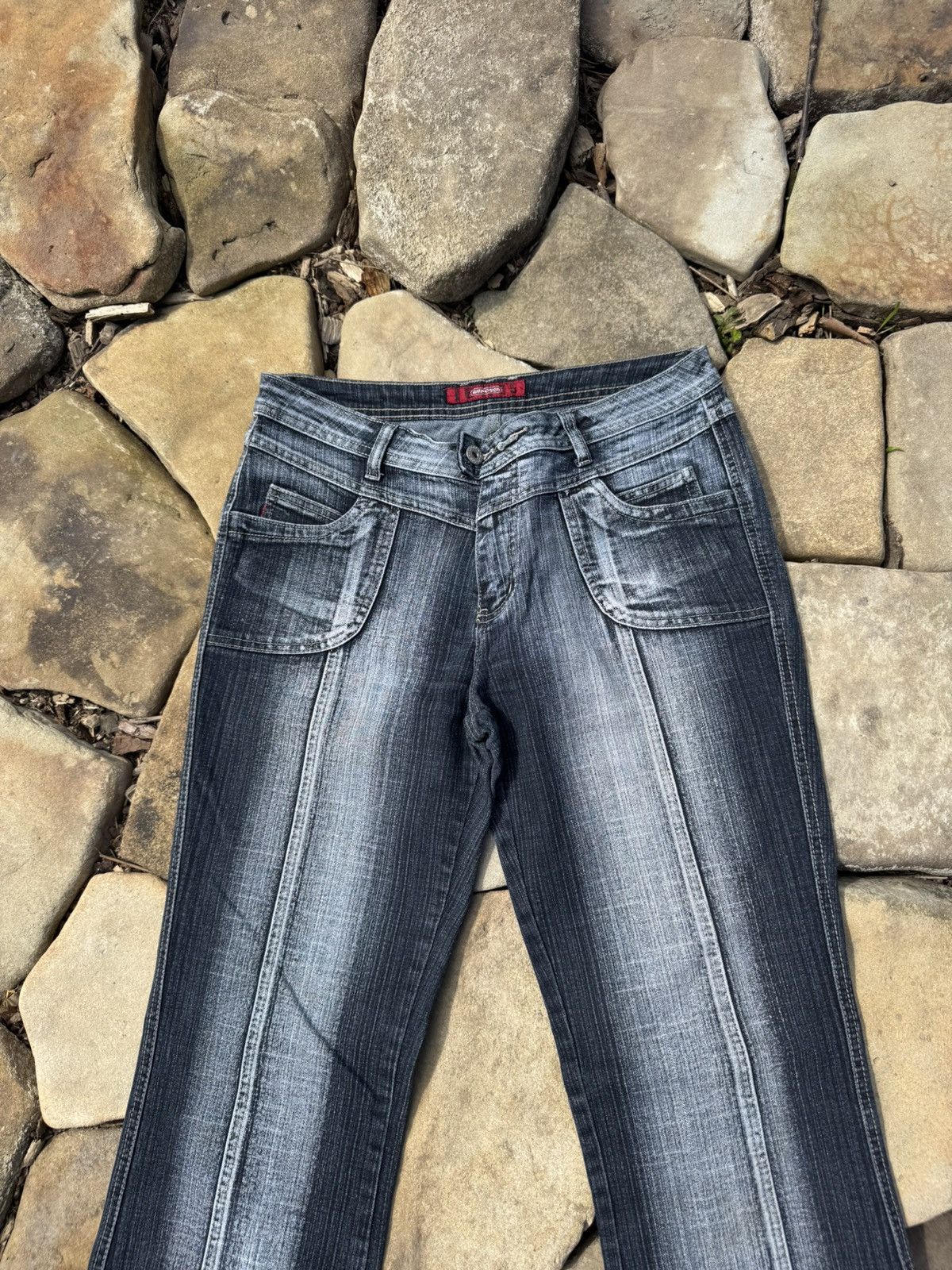 Vintage Vintage Flared Y2k Baggy Pants Size 36" / US 14 / IT 50 - 4 Thumbnail
