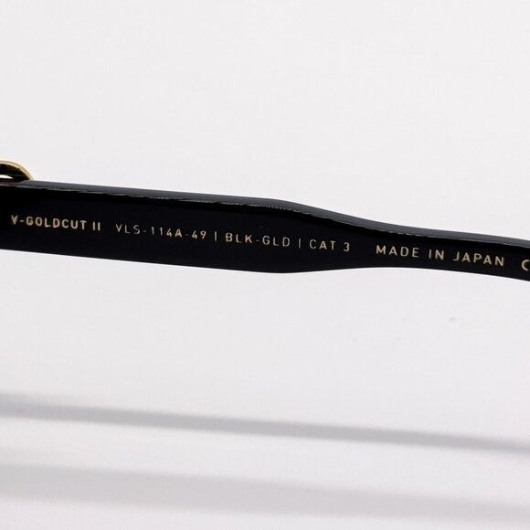 Valentino NEW VALENTINO V-GOLDCUT-II VLS-114A WOMEN BLACK SUNGLASSES Size ONE SIZE - 12 Thumbnail