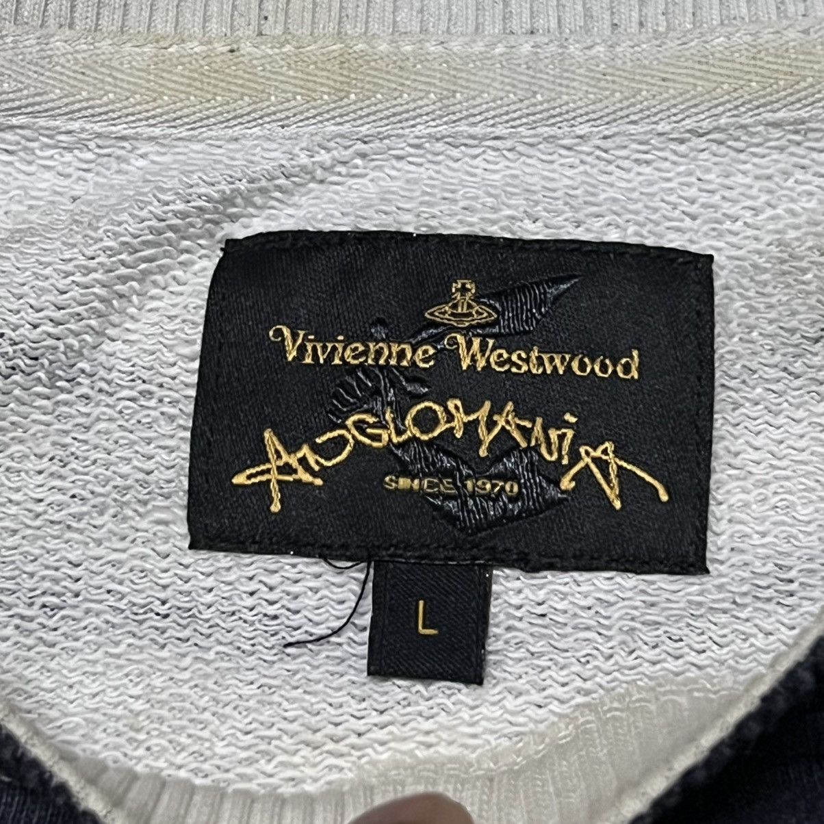 Vivienne Westwood Vivienne Westwood Anglomania Distress Punk Style Sweatshirt Size US L / EU 52-54 / 3 - 6 Thumbnail