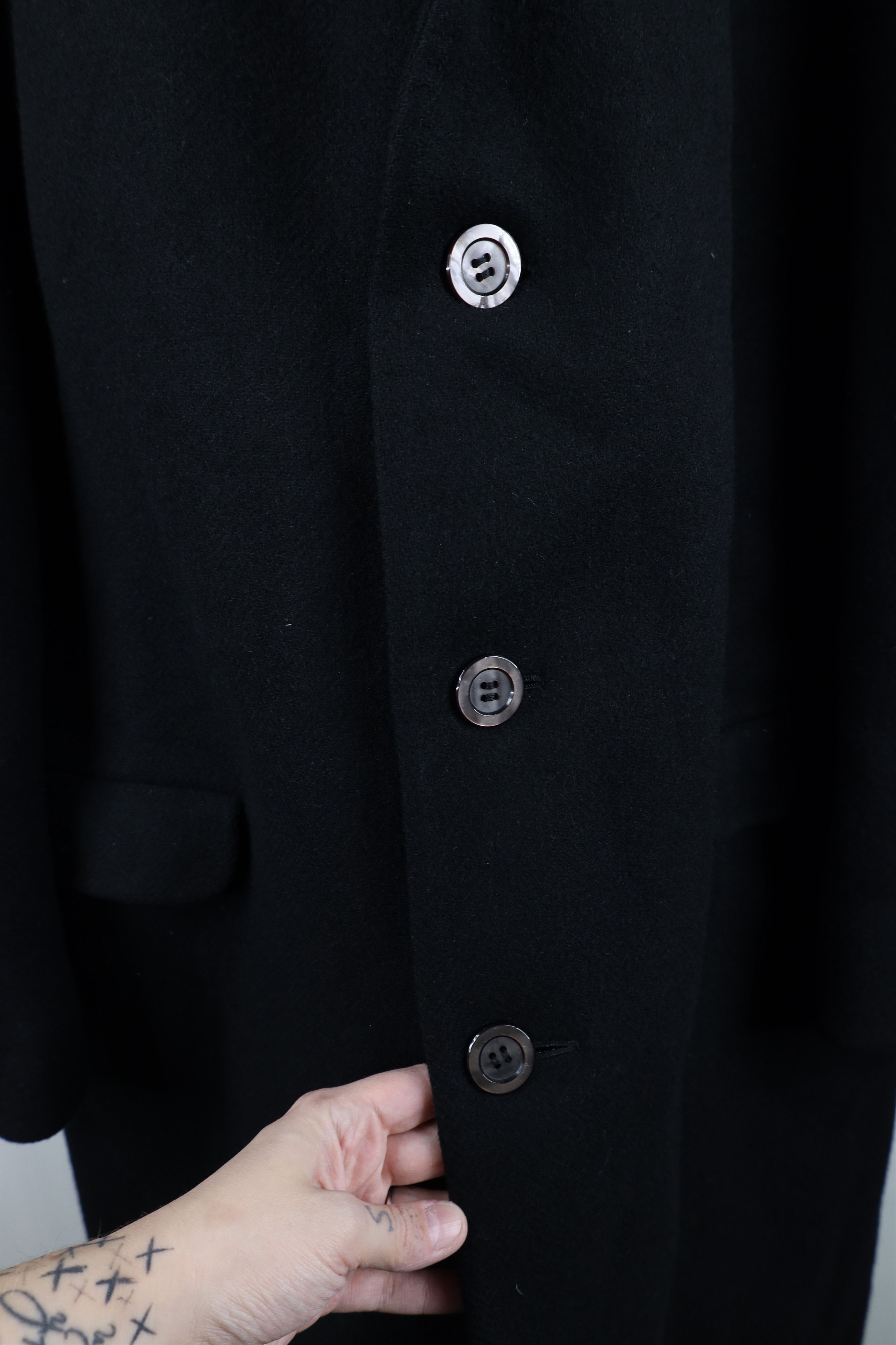 Vintage Vintage 60s 70s Streetwear Wool Overcoat Trench Jacket USA Size US XXL / EU 58 / 5 - 4 Thumbnail